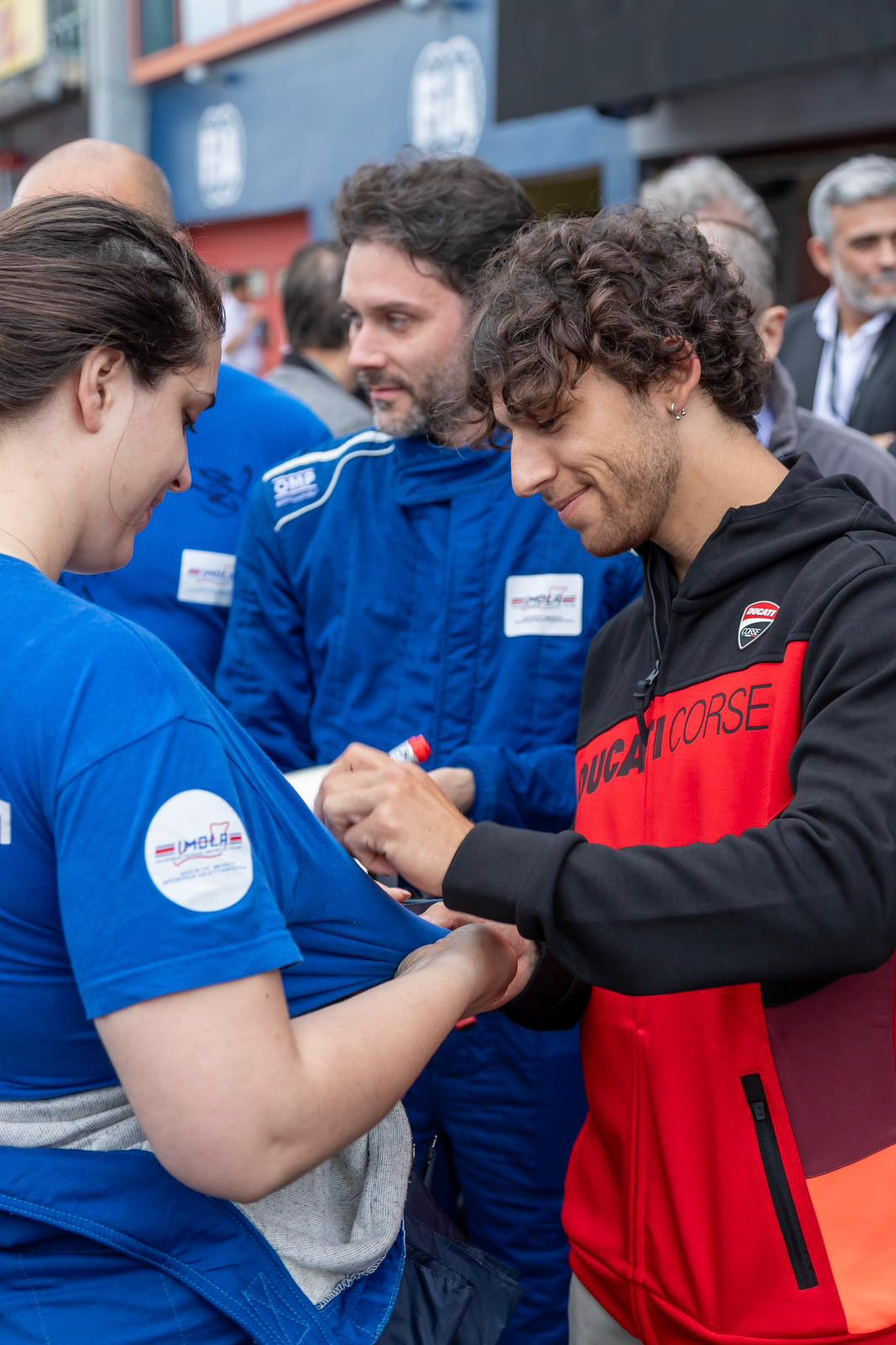 Francesco „Pecco“ Bagnaia, MotoGP World Champion; F1 GP Imola / Italien Donnerstag, 16.05.2024