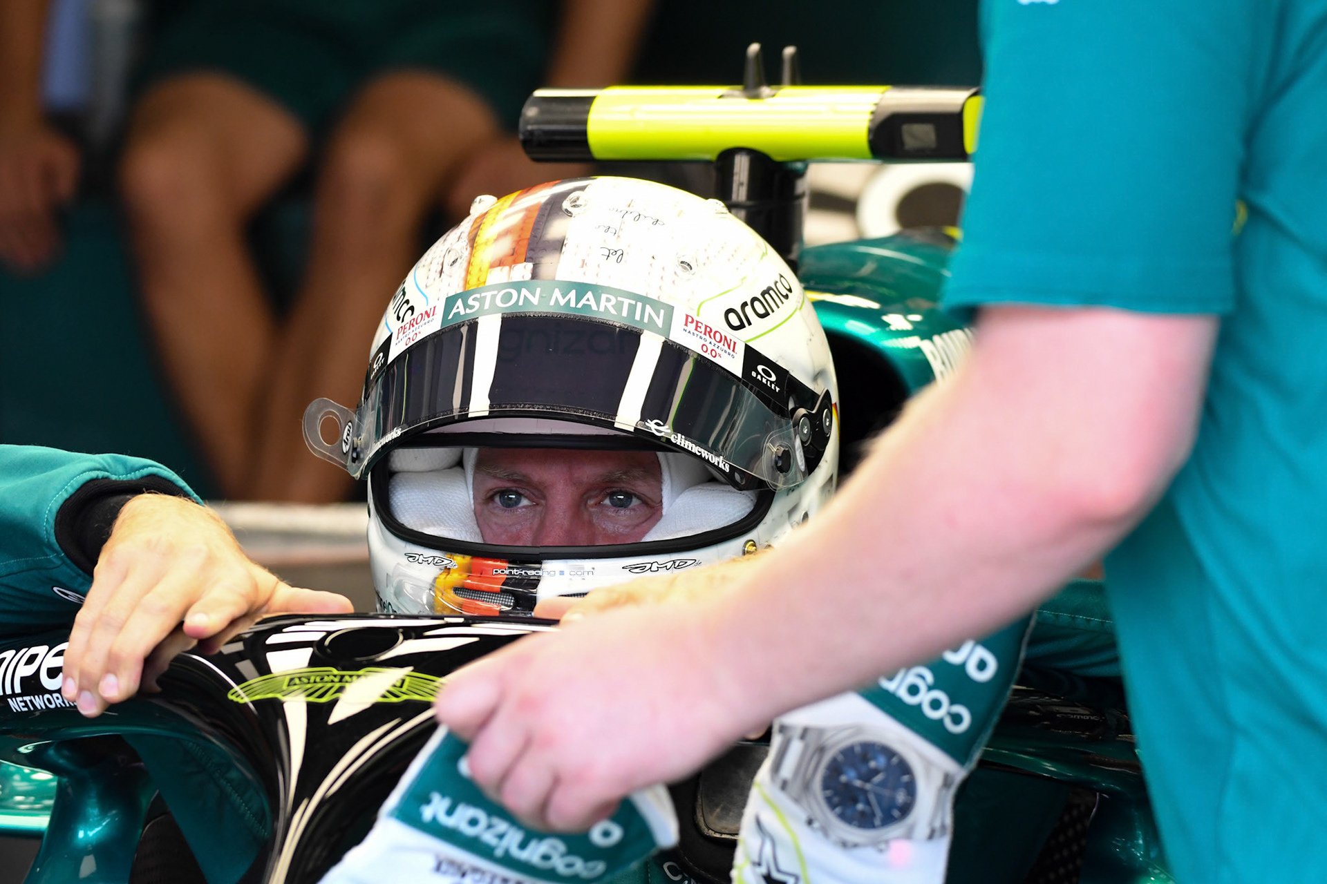 Sebastian Vettel (Ger) Aston Martin Cognizant Formula One Team; Formel 1 Monaco am 29.07.2022