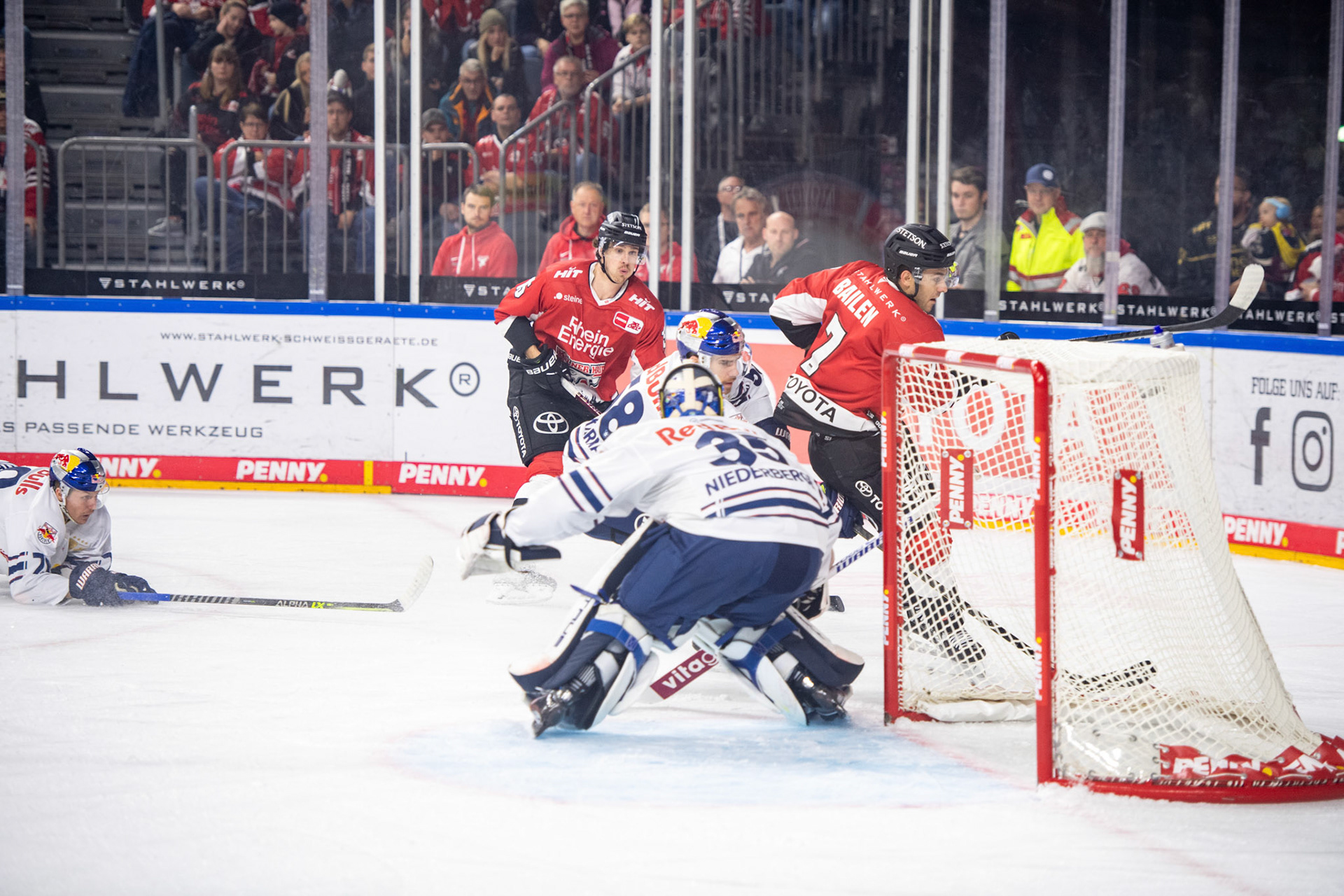 Nicholas Bailen; DEL Kölner Haie - EHC Red Bull München, 27.10.2023