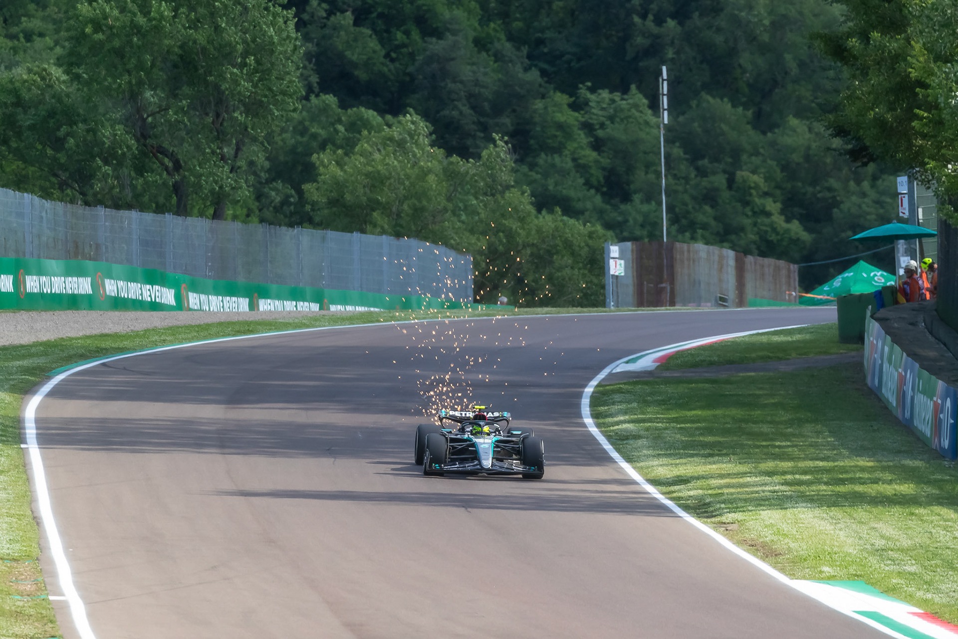 Lewis Hamilton #44, Mercedes-AMG Petronas F1 Team; F1 GP Imola / Italien Freitag, 17.05.2024