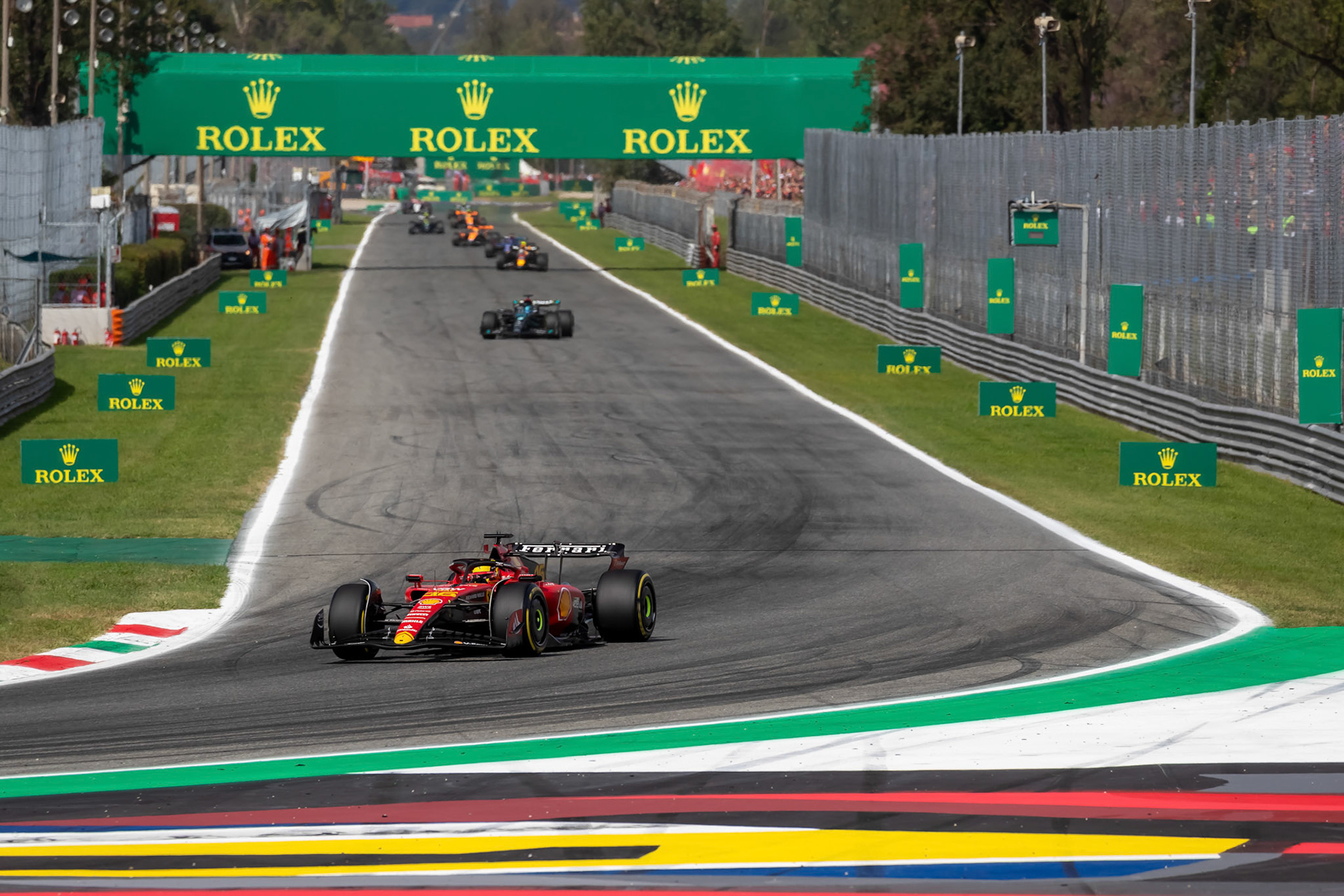 Charles Leclerc (MCO) Scuderia Ferrari;Formel 1 GP Italien / Monza. Sonntag, 03.09.2023