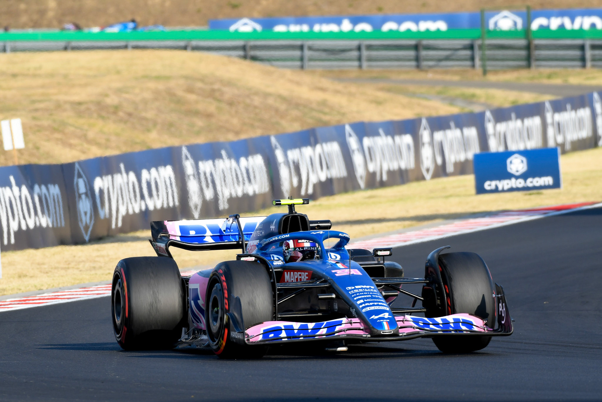 Esteban Ocon (FRA) Alpine F1 Team; Formel 1 Ungarn am 29.07.2022