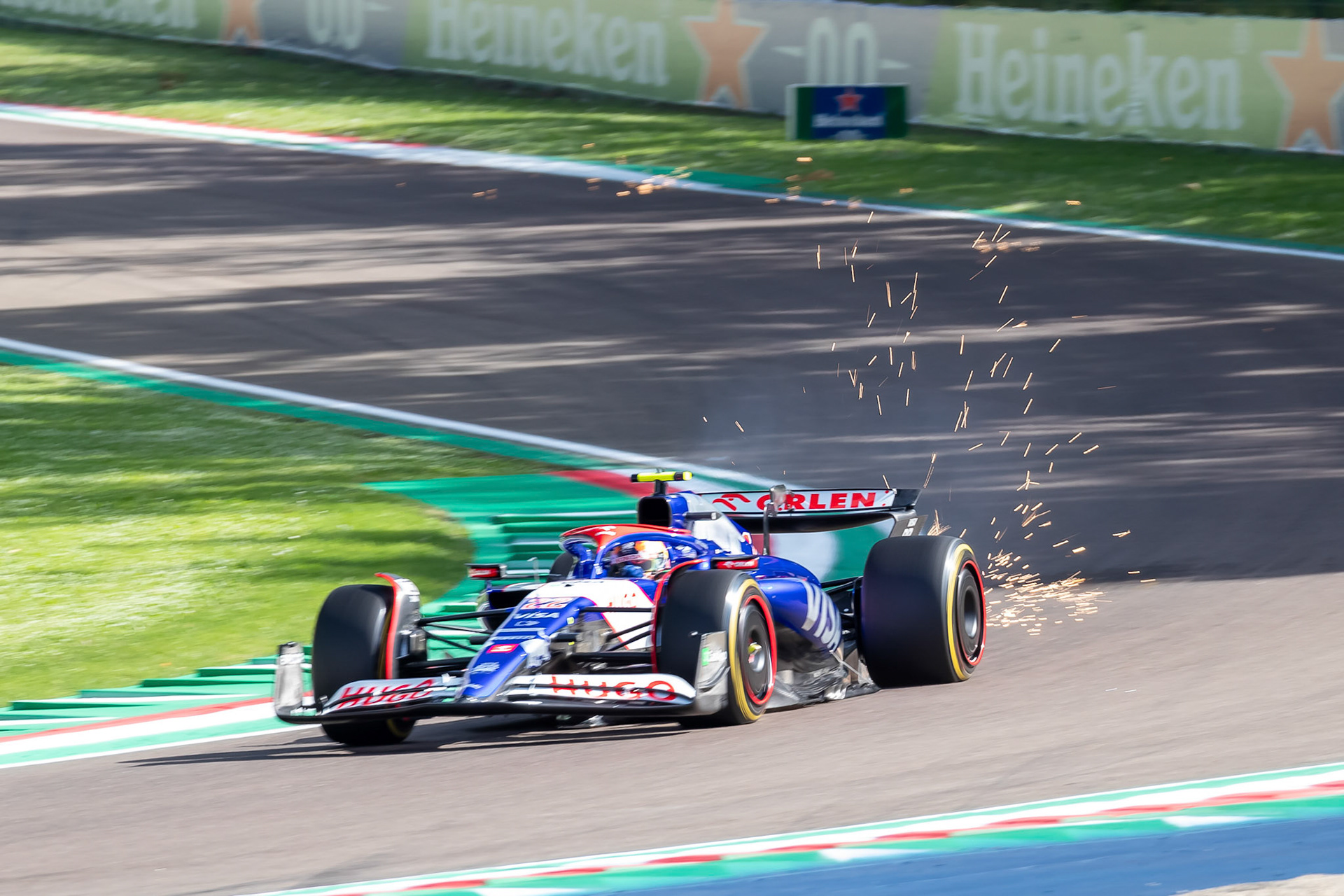 Yuki Tsunoda #22, Visa Cash App RB Formula One Team; F1 GP Imola / Italien Freitag, 17.05.2024