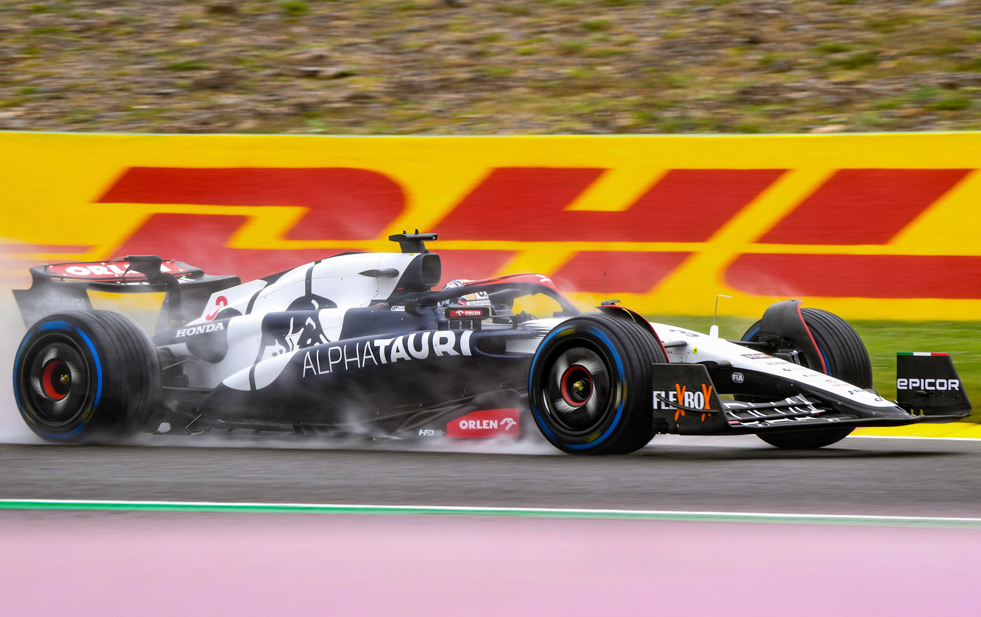 Daniel Ricciardo, Scuderia Alpha Tauri; Formel 1 GP Spa Francorchamps/ Belgien. Freitag, 28.07.2023