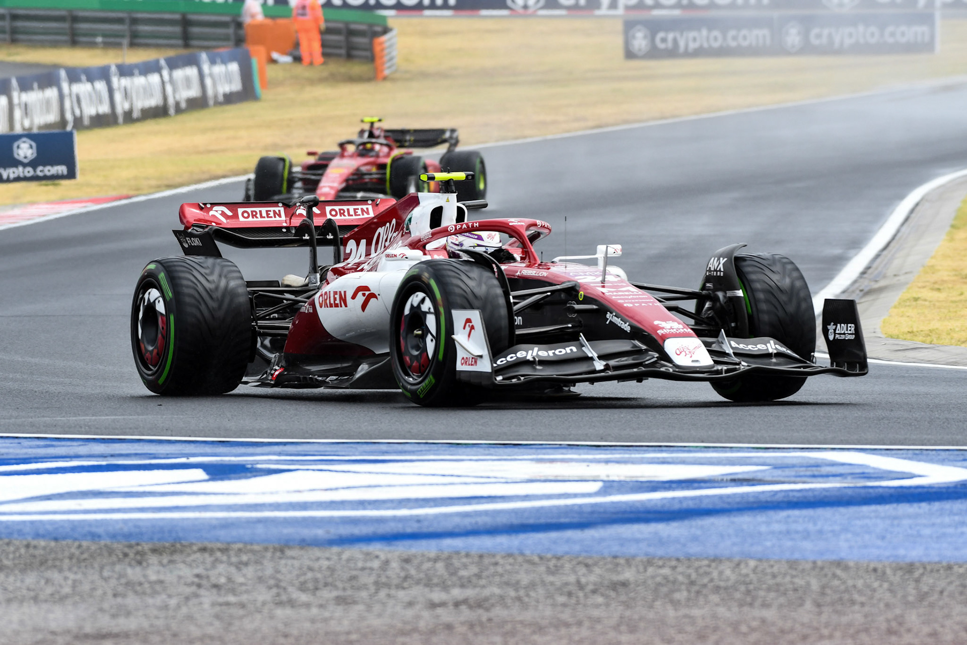Guanyu Zhou (CHN) Alfa Romeo Racing; Formel 1 Ungarn am 30.07.2022