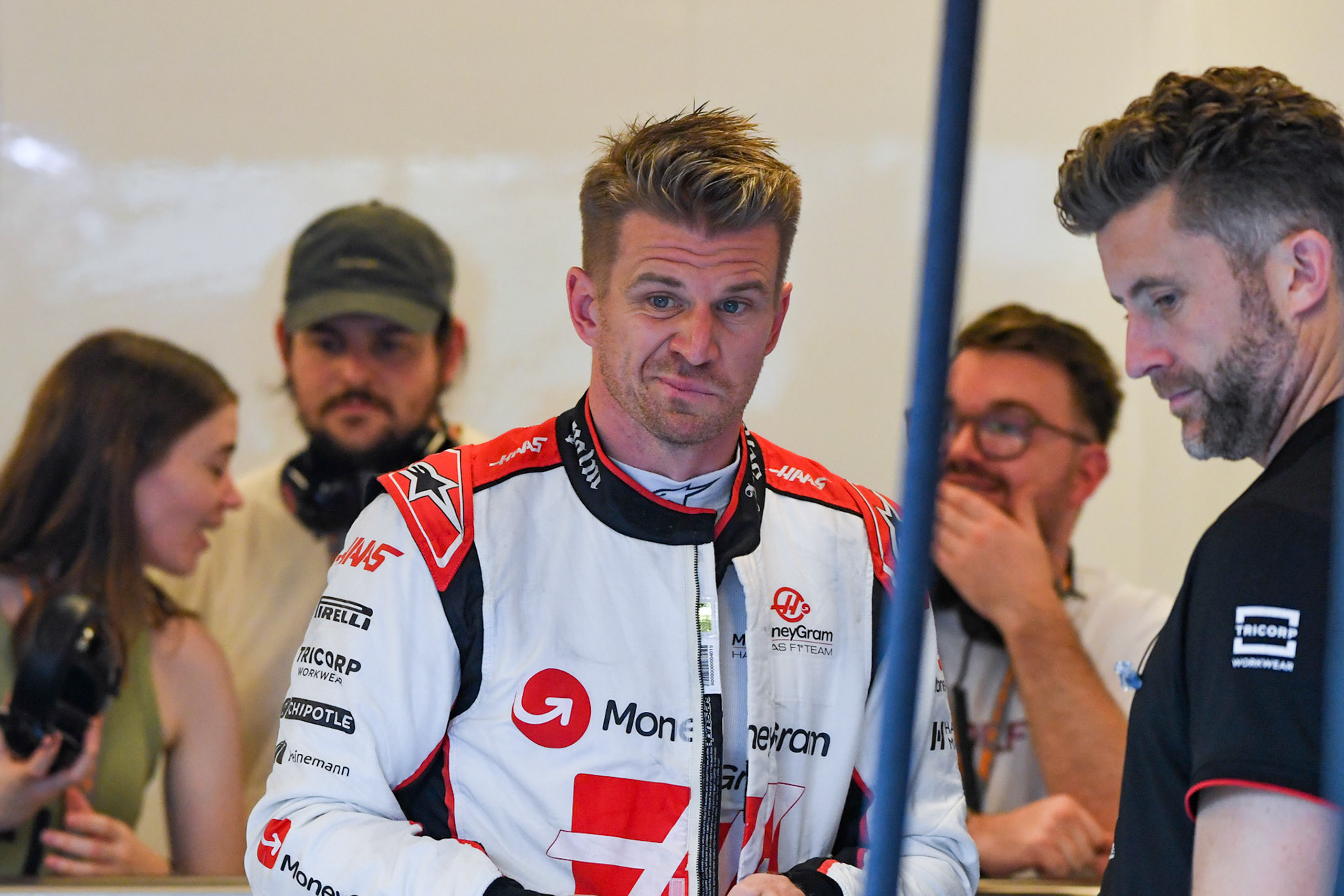 Nico Hülkenberg (GER) Haas F1 Team; Formel 1 GP Abu Dhabi. Freitag 24.11.2023