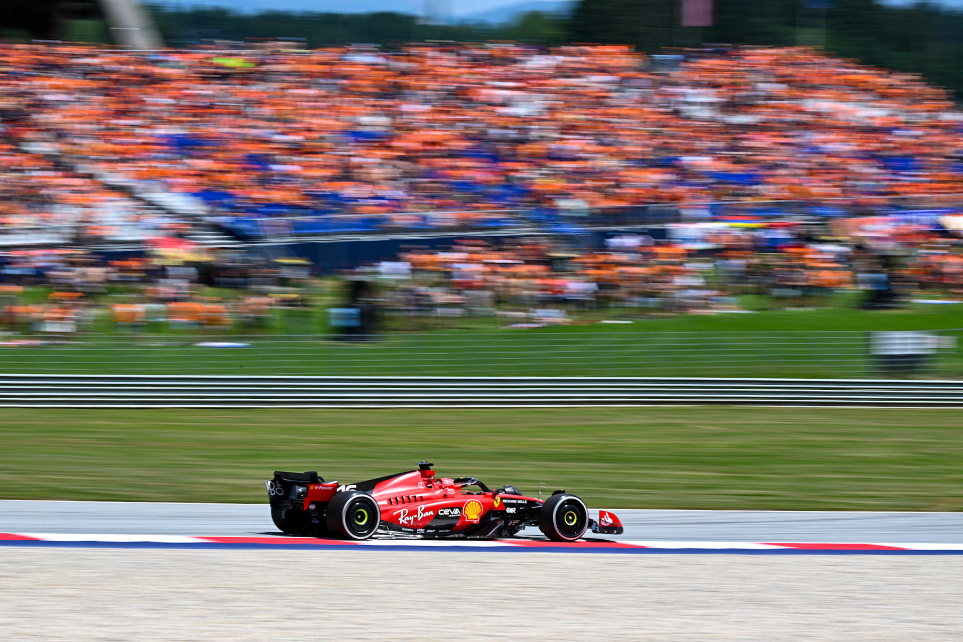 Charles Leclerc (MCO) Scuderia Ferrari;Formel 1 GP Austria / Österreich. Freitag, 30.06.2023