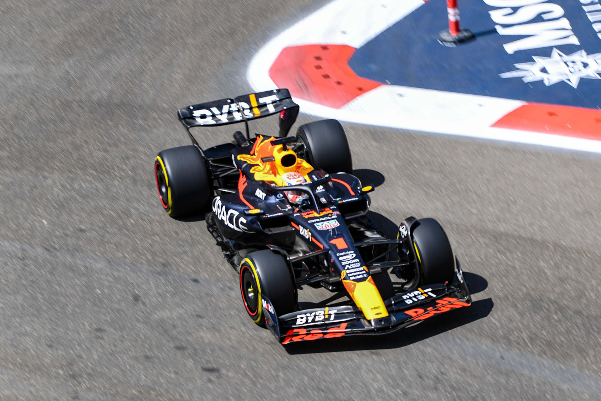 Max Verstappen (NED) Red Bull Racing; Formel 1 GP Baku Azerbaijan. Freitag 28.04.2023