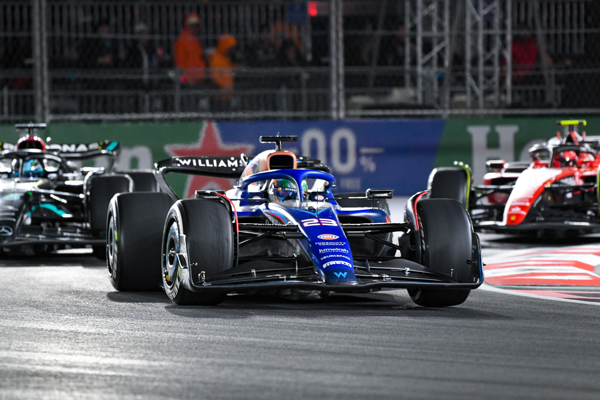 Alexander Albon (THA) Williams Racing;Formel 1 GP USA Las Vegas. Sonntag 19.11.2023