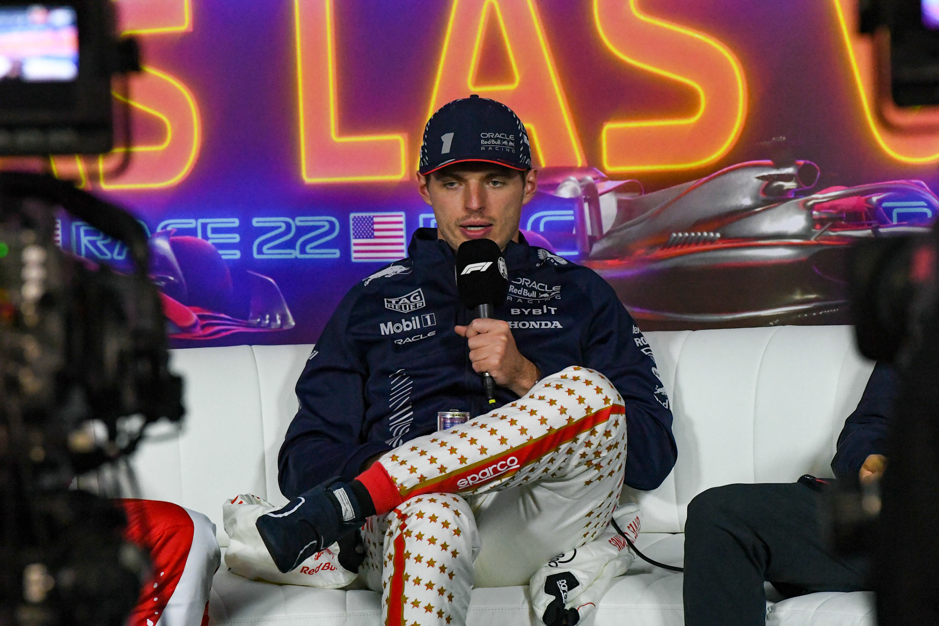Max Verstappen (NED) Red Bull Racing;Formel 1 GP USA Las Vegas. Sonntag 19.11.2023