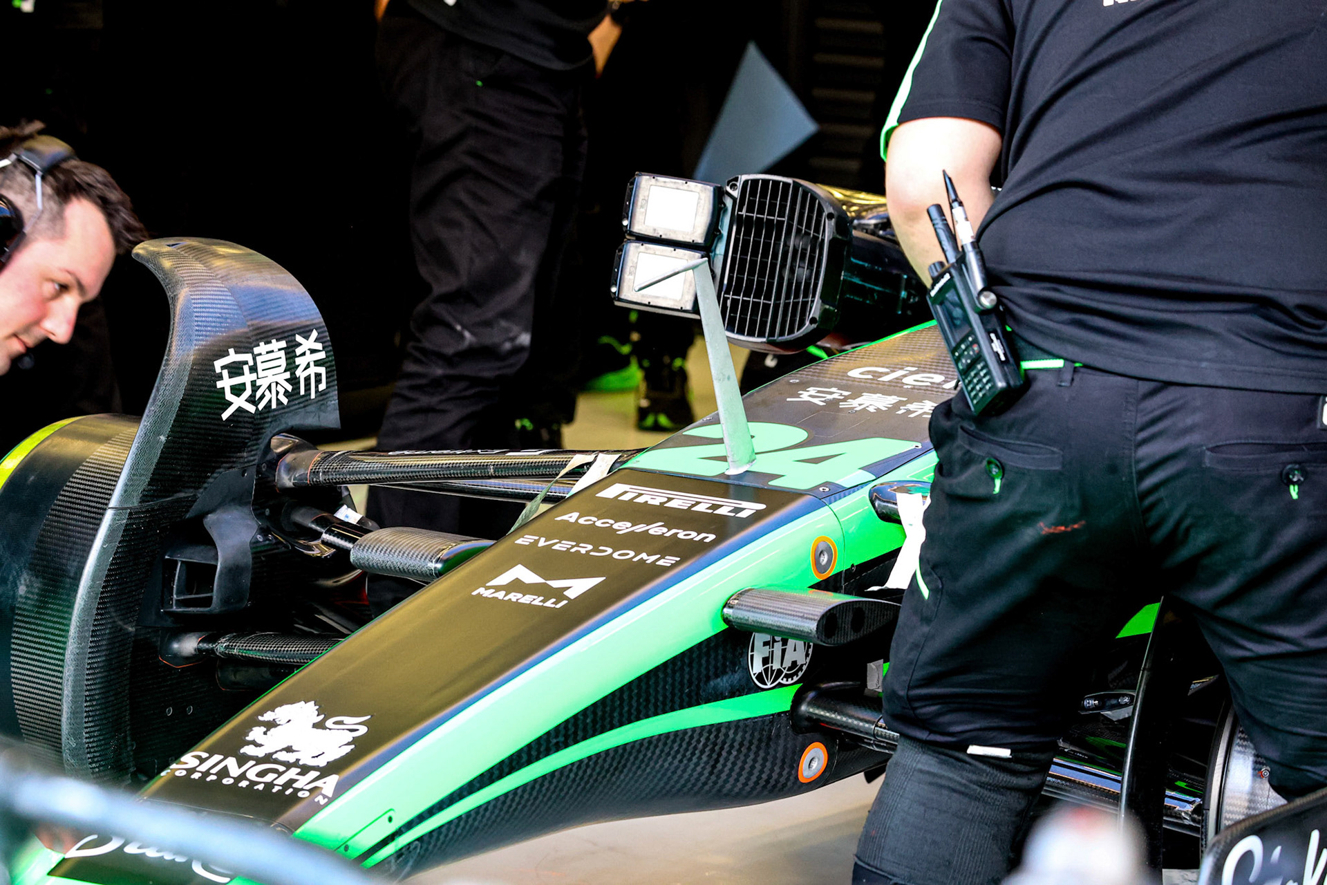 Stake F1 Team Kick Sauber; Formel 1 Pre-Season Tests Bahrain. Mittwoch, 21.02.2024