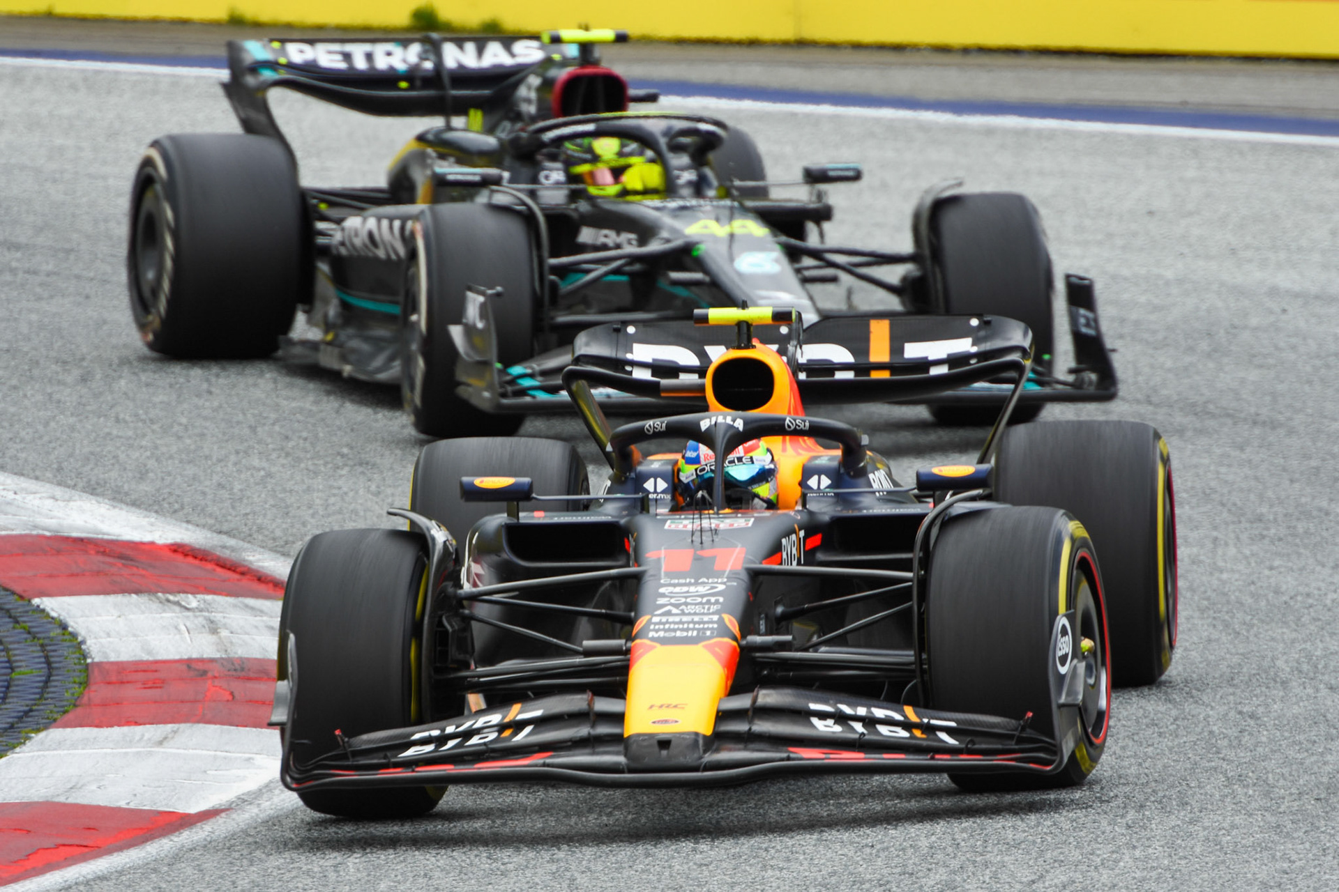 Sergio Perez (MEX) Red Bull Racing; Formel 1 GP Austria / Österreich. Sonntag, 02.07.2023
