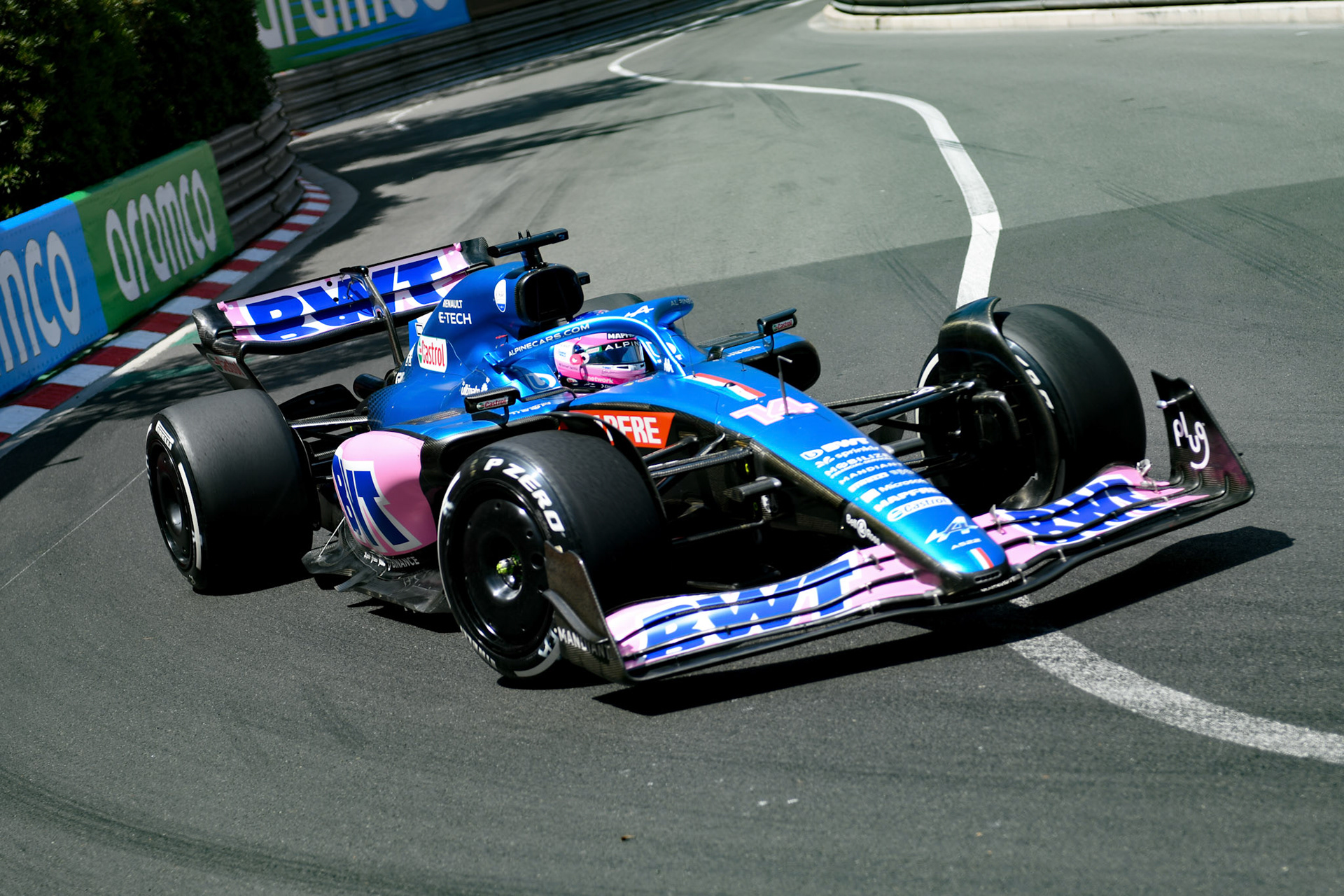 Fernando Alonso (ESP) Alpine F1 Team; Formel 1 Monaco am 27.05.2022