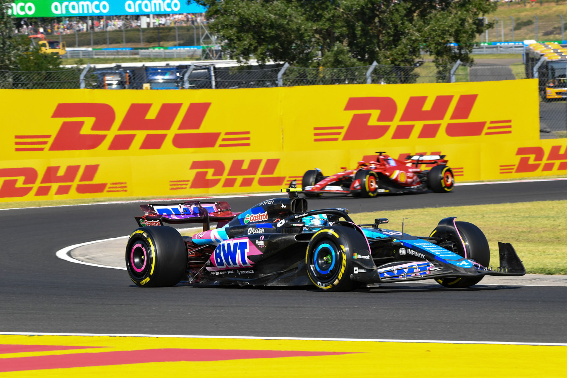 Pierre Gasly #10, BWT Alpine F1 Team;Formel 1 Budapest / Ungarn, 20.07.2024