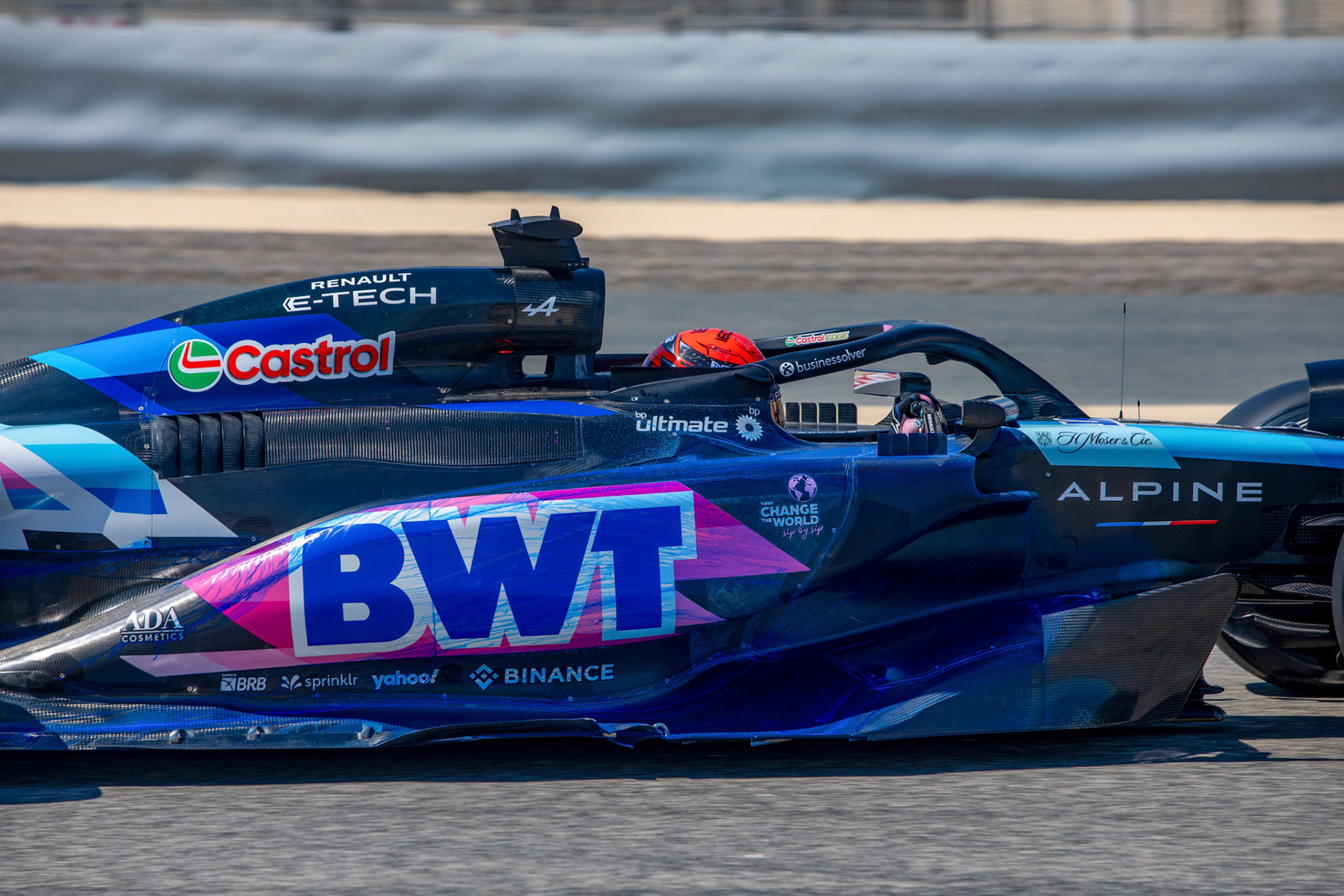 Esteban Ocon #31, BWT Alpine F1 Team; Formel 1 Pre-Season Tests Bahrain. Mittwoch, 21.02.2024