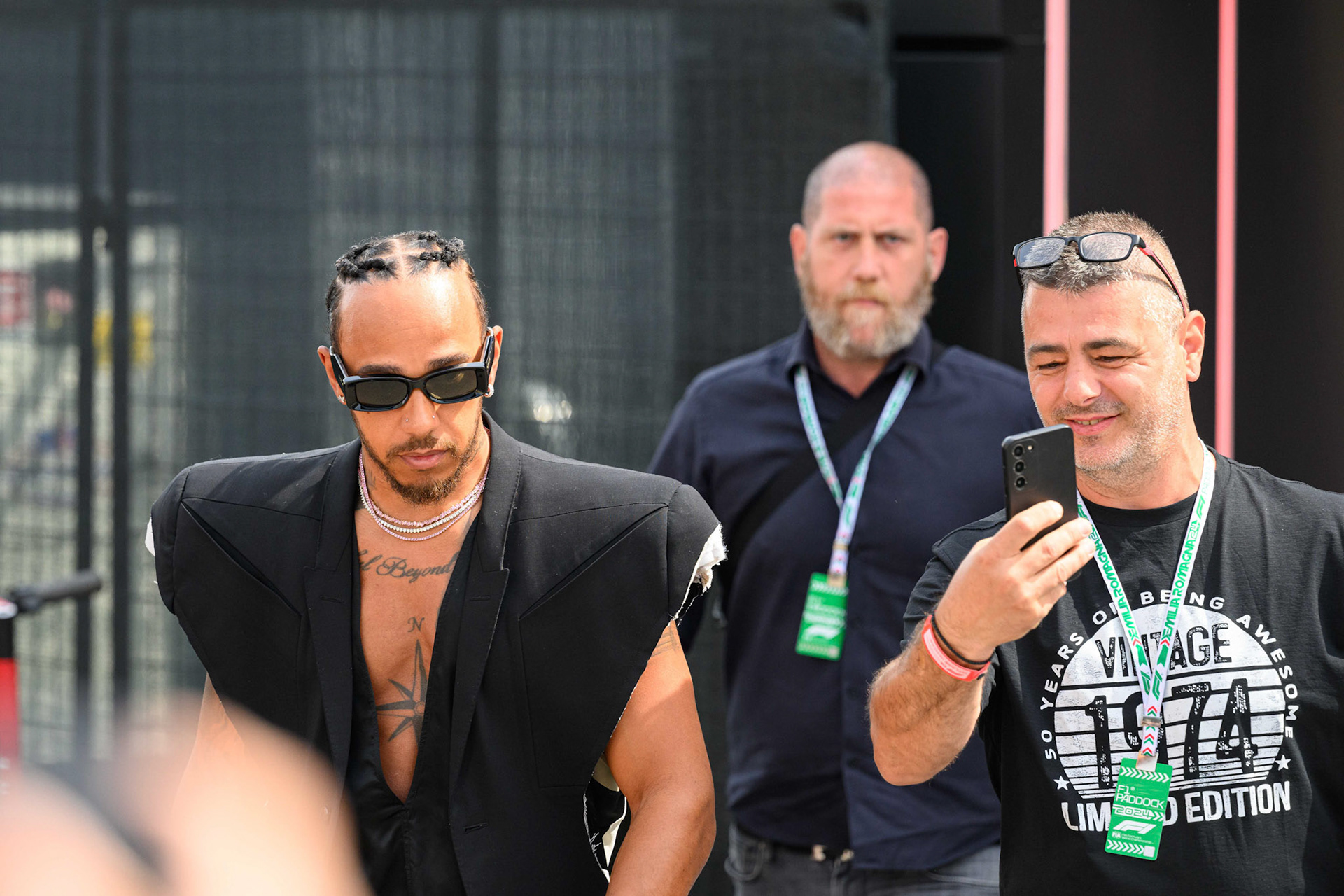 Lewis Hamilton #44, Mercedes-AMG Petronas F1 Team; F1 GP Imola / Italien Sonntag, 19.05.2024