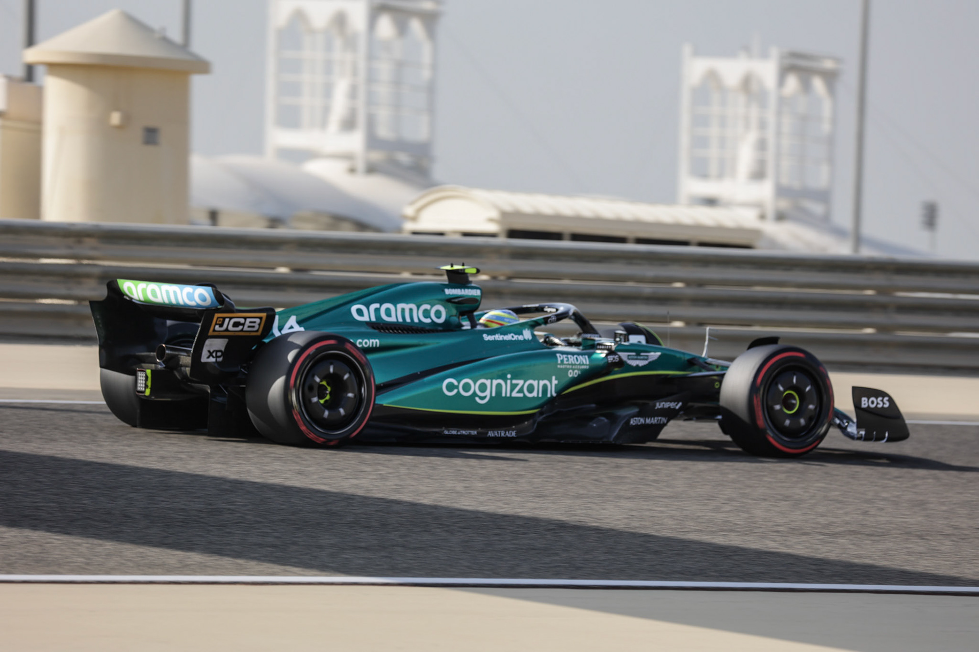 Fernando Alonso (ESP) Aston Martin Formula One Team; Formel 1 GP Bahrain. Samstag 04.03.2023
