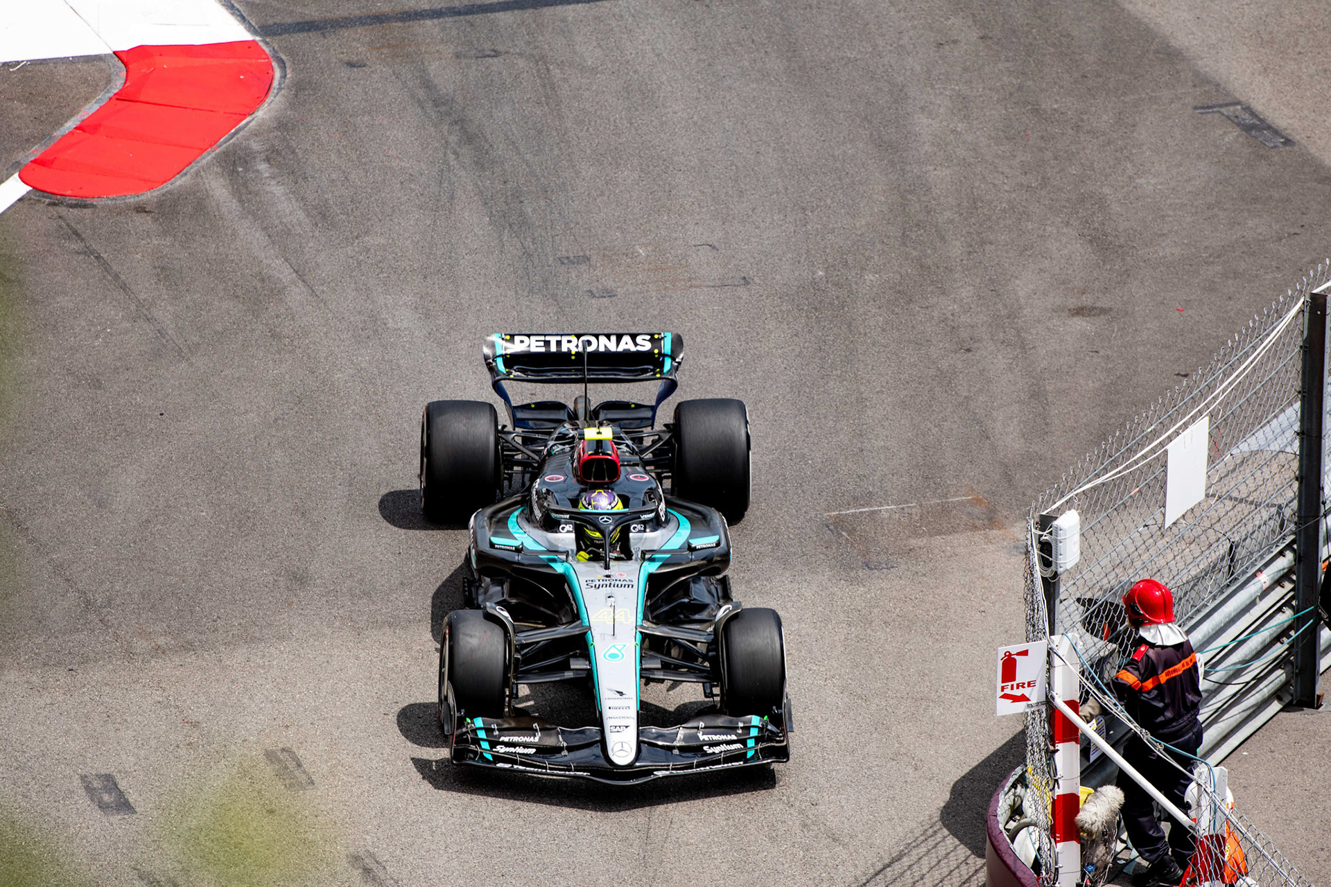 Lewis Hamilton #44, Mercedes-AMG Petronas F1 Team; Formel1 GP Monaco Freitag, 24.05.2024