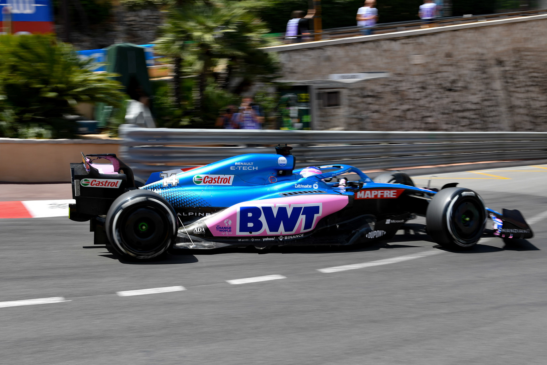 Fernando Alonso (ESP) Alpine F1 Team; Formel 1 Monaco am 27.05.2022