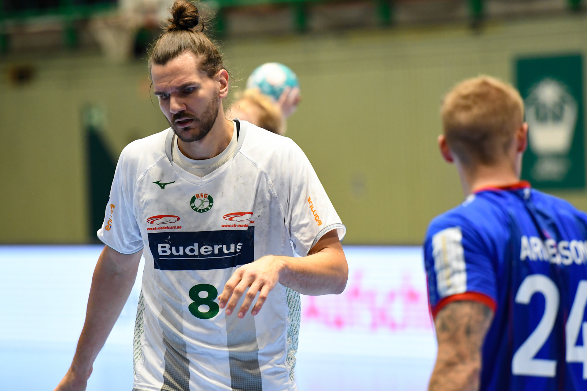 Erik Schmidt #8; Handball Bundesliga; BHC 06 - HSG Wetzlar 06.11.2022