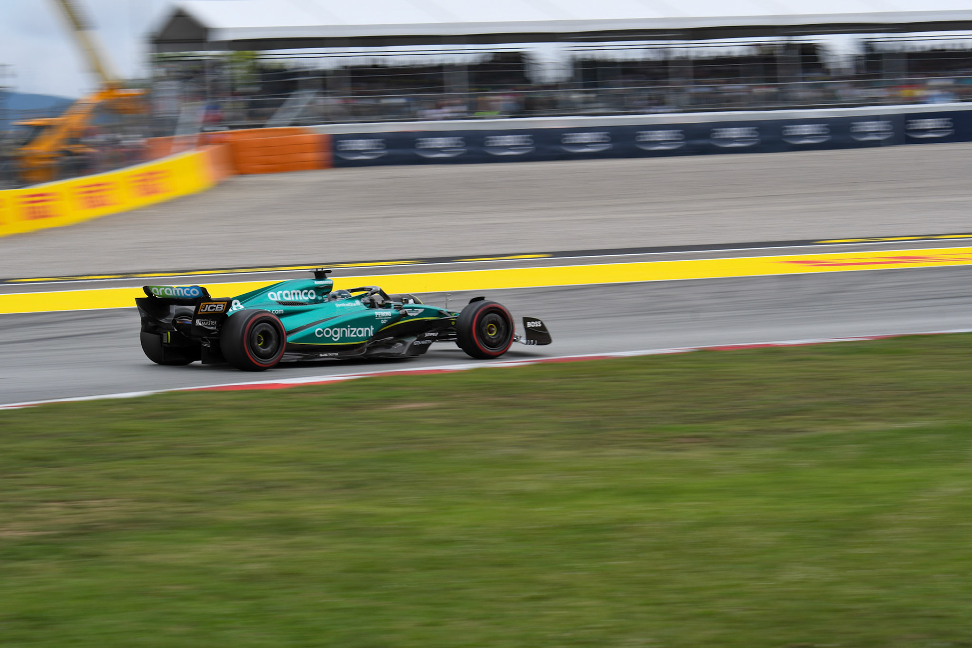 Lance Stroll (CAN) Aston Martin Formula One Team; Formel 1 GP Barcelona. Sonntag 04.06.2023