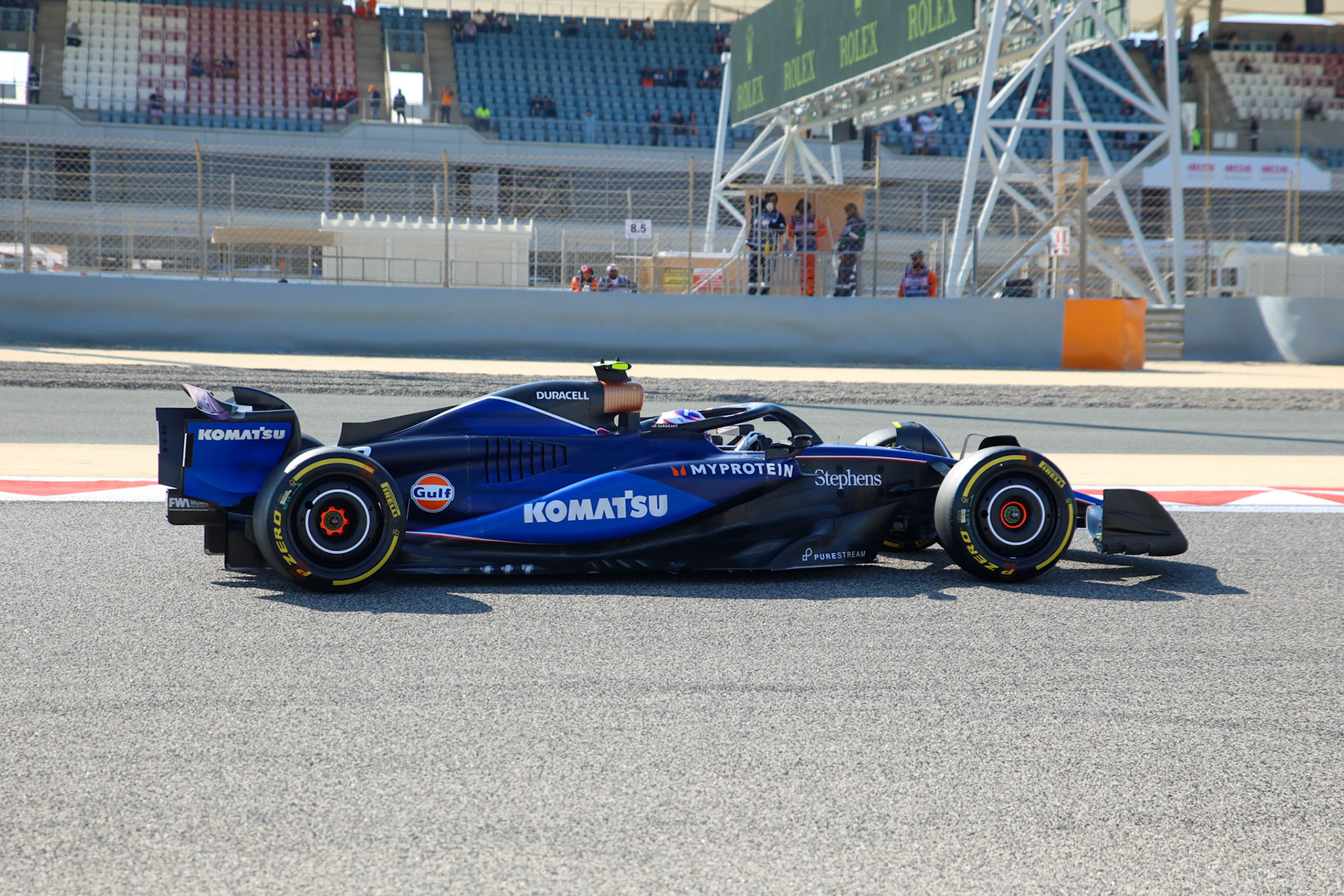 Logan Sargeant #2, Williams Racing; Formel 1 GP Bahrain. Donnerstag 29.02.2024