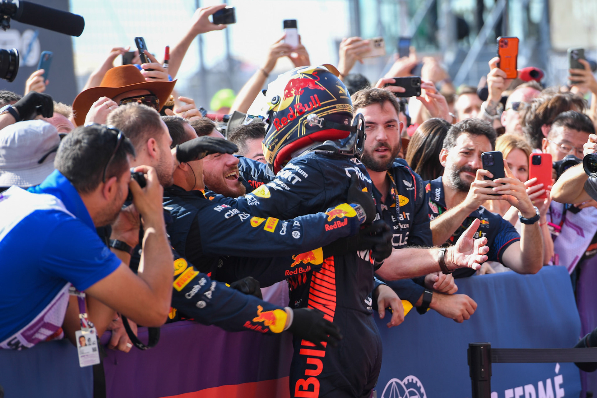 Max Verstappen (NED) Red Bull Racing;Formel 1 GP USA Austin Texas. Sonntag 22.10.2023