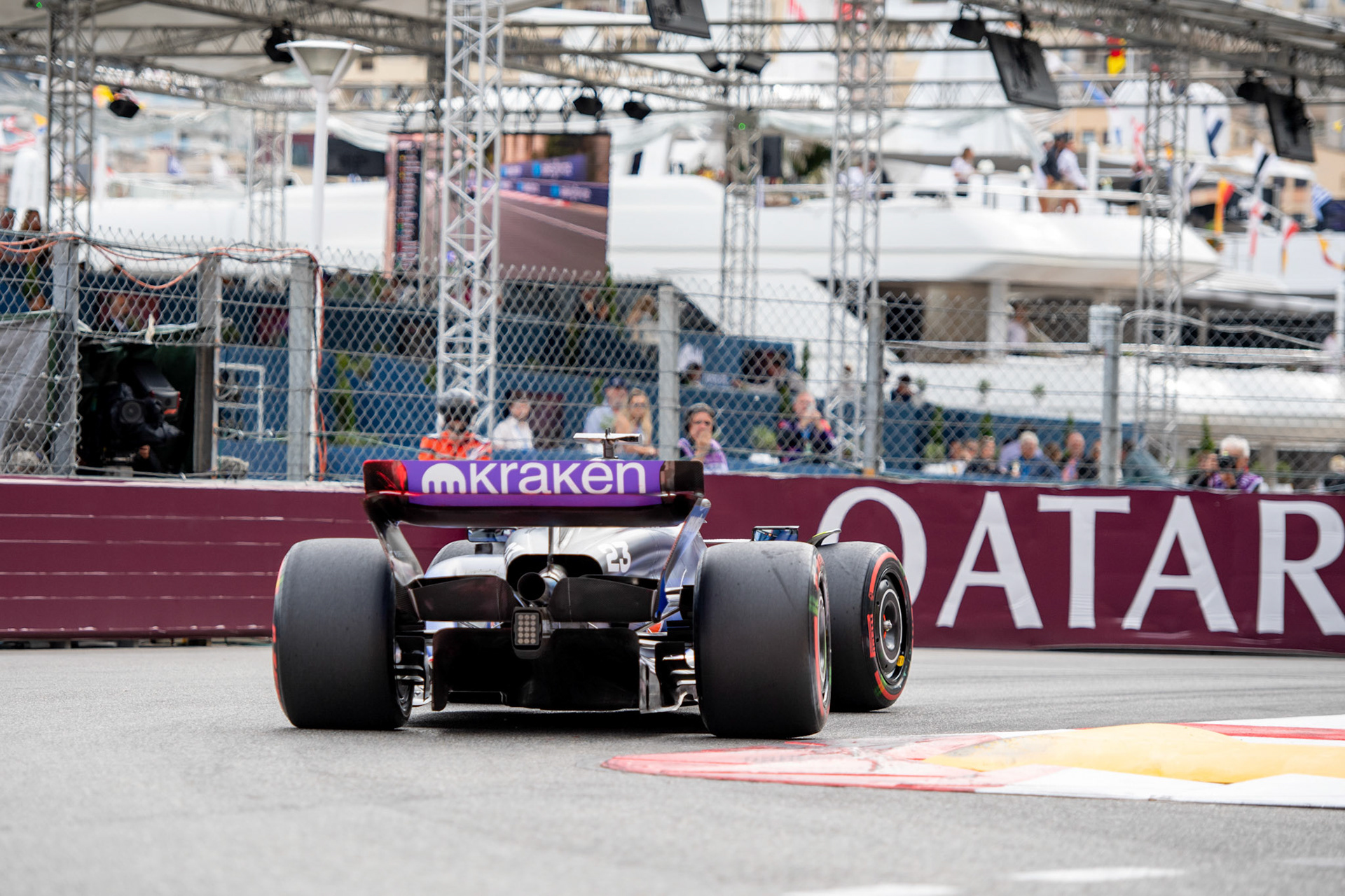 Alexander Albon #23, Williams Racing; Formel1 GP Monaco Freitag, 24.05.2024