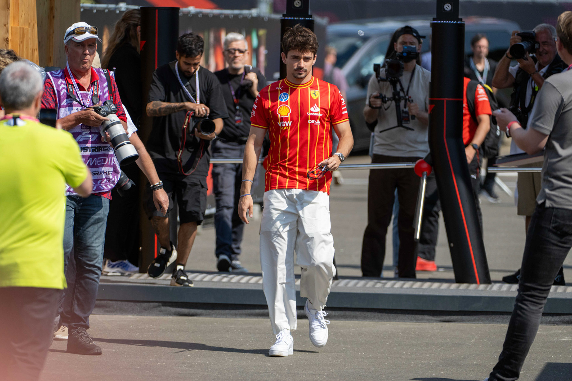 Charles Leclerc #16, Scuderia Ferrari;Formel 1 GP Austria / Österreich. Freitag, 28.06.2024