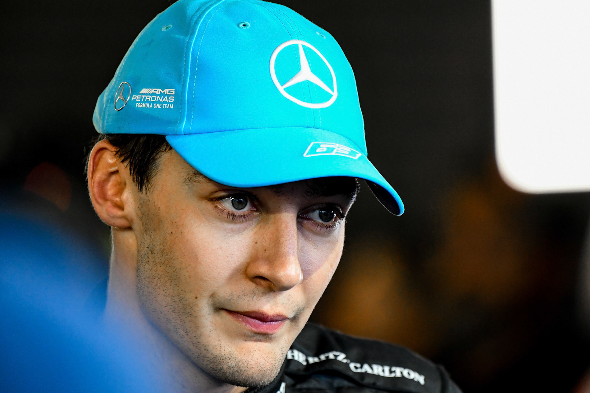 George Russell (GBR) Mercedes AMG F1 Team; Formel 1 GP Baku Azerbaijan. Samstag 29.04.2023
