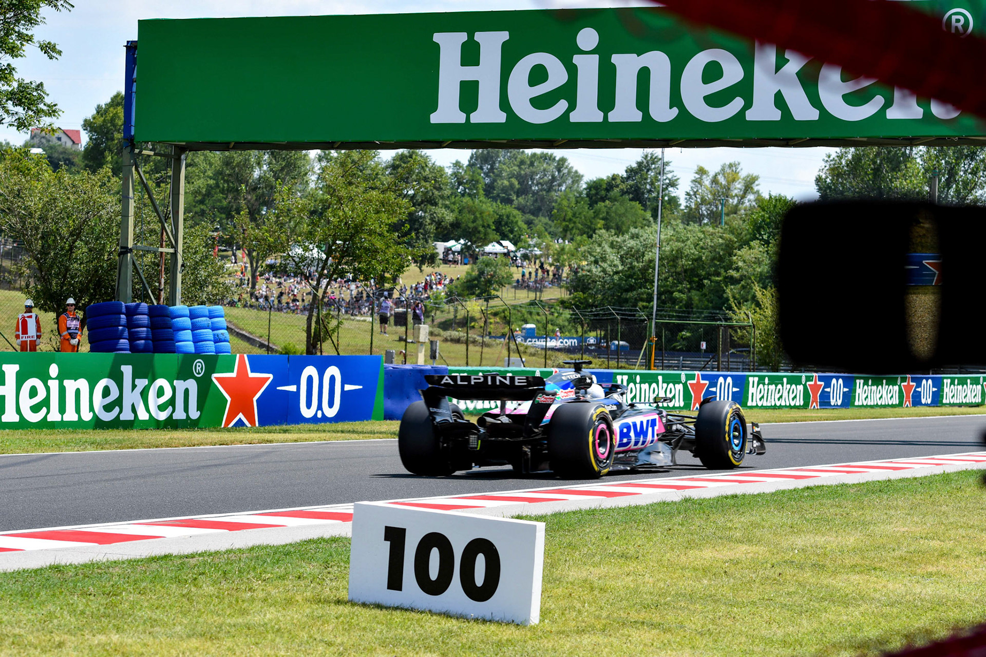 Esteban Ocon #31, BWT Alpine F1 Team;Formel 1 Budapest / Ungarn, 20.07.2024