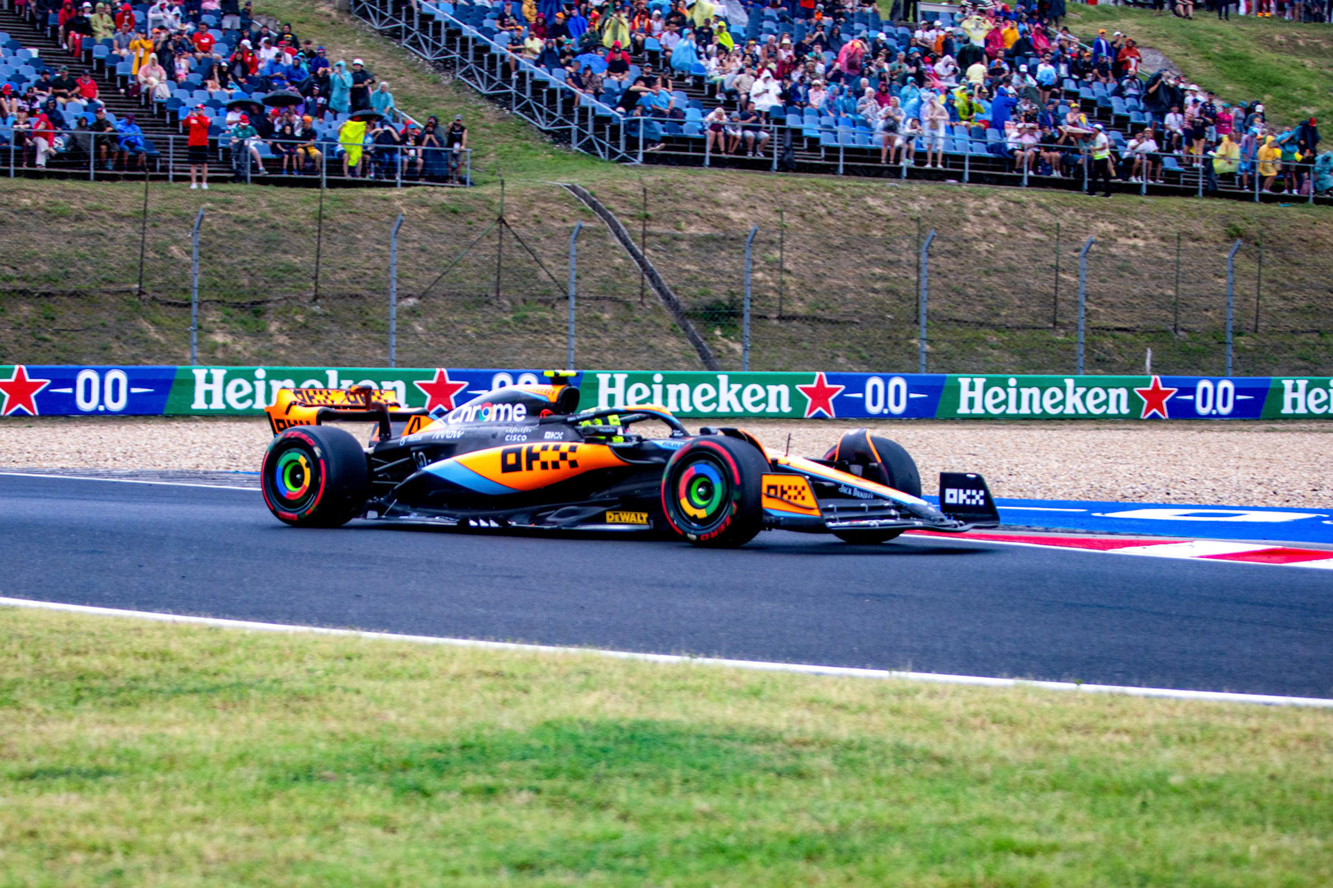 Lando Norris (GBR) McLaren F1 Team; Formel 1 GP Budapest / Ungarn. Feitag, 21.07.2023