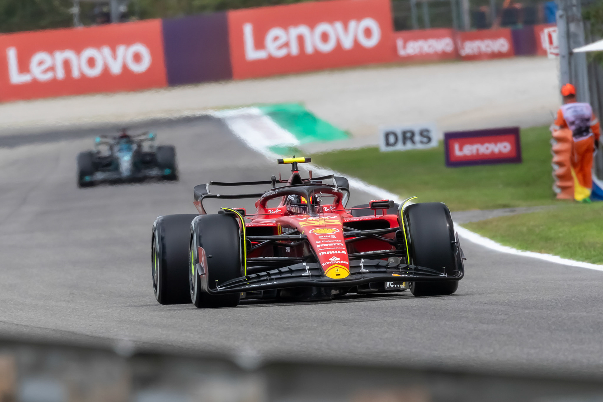 Carlos Sainz (ESP) Scuderia Ferrari; Formel 1 GP Italien / Monza. Freitag, 01.09.2023