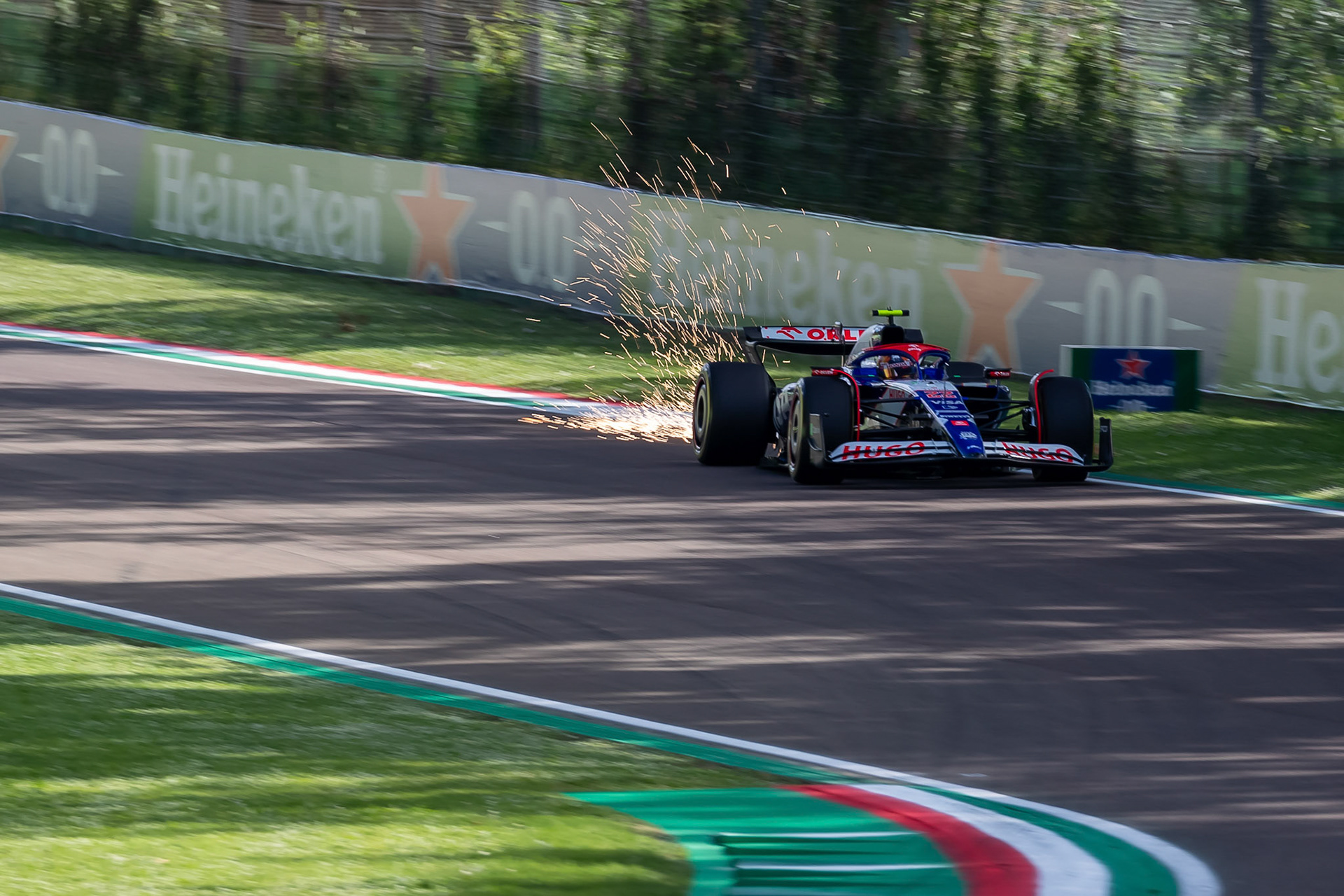Yuki Tsunoda #22, Visa Cash App RB Formula One Team; F1 GP Imola / Italien Freitag, 17.05.2024