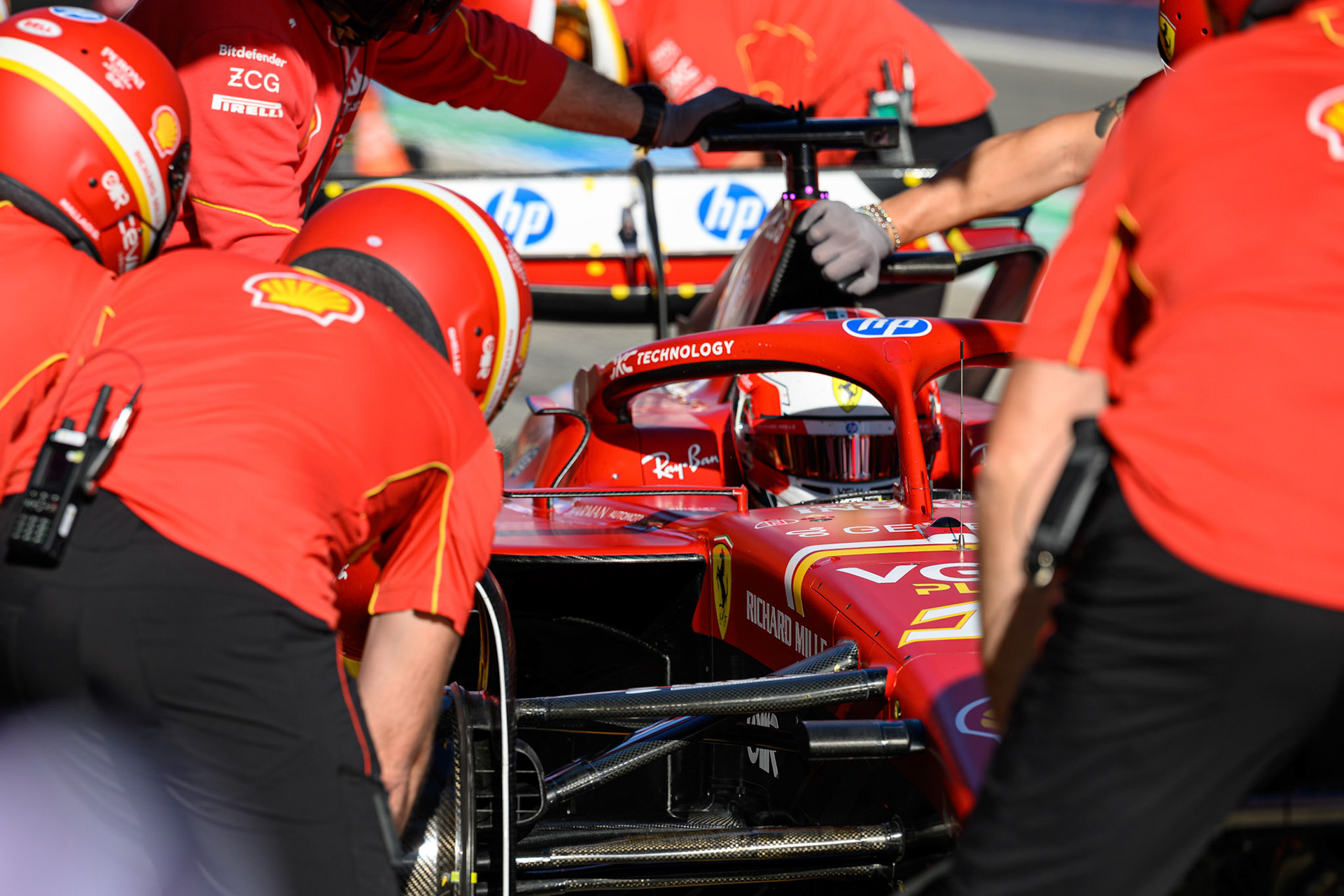 Charles Leclerc #16, Scuderia Ferrari; F1 GP Imola / Italien Freitag, 17.05.2024