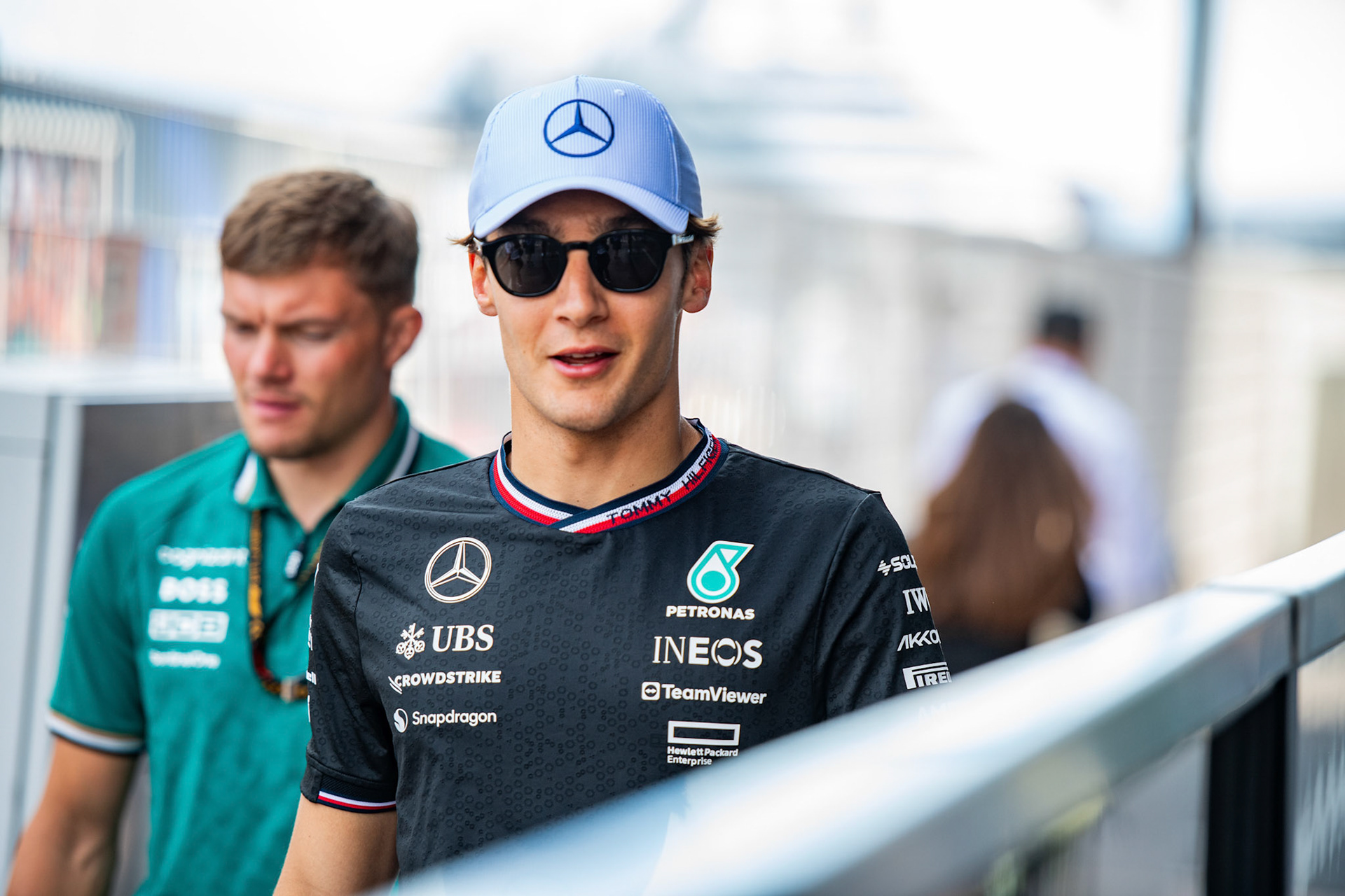 George Russell #63, Mercedes-AMG Petronas F1 Team; Formel1 GP Monaco Samstag, 25.05.2024