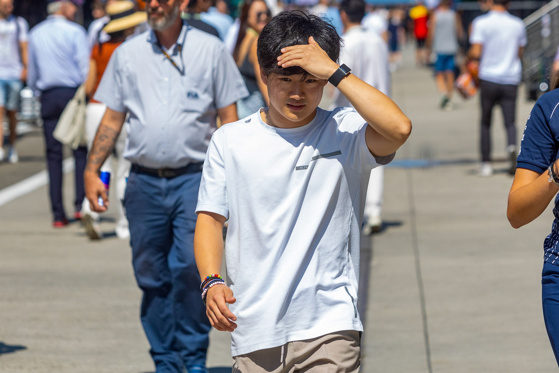 Yuki Tsunoda (JPN) Scuderia Alpha Tauri;Formel 1 GP Budapest / Ungarn. Sonntag, 23.07.2023