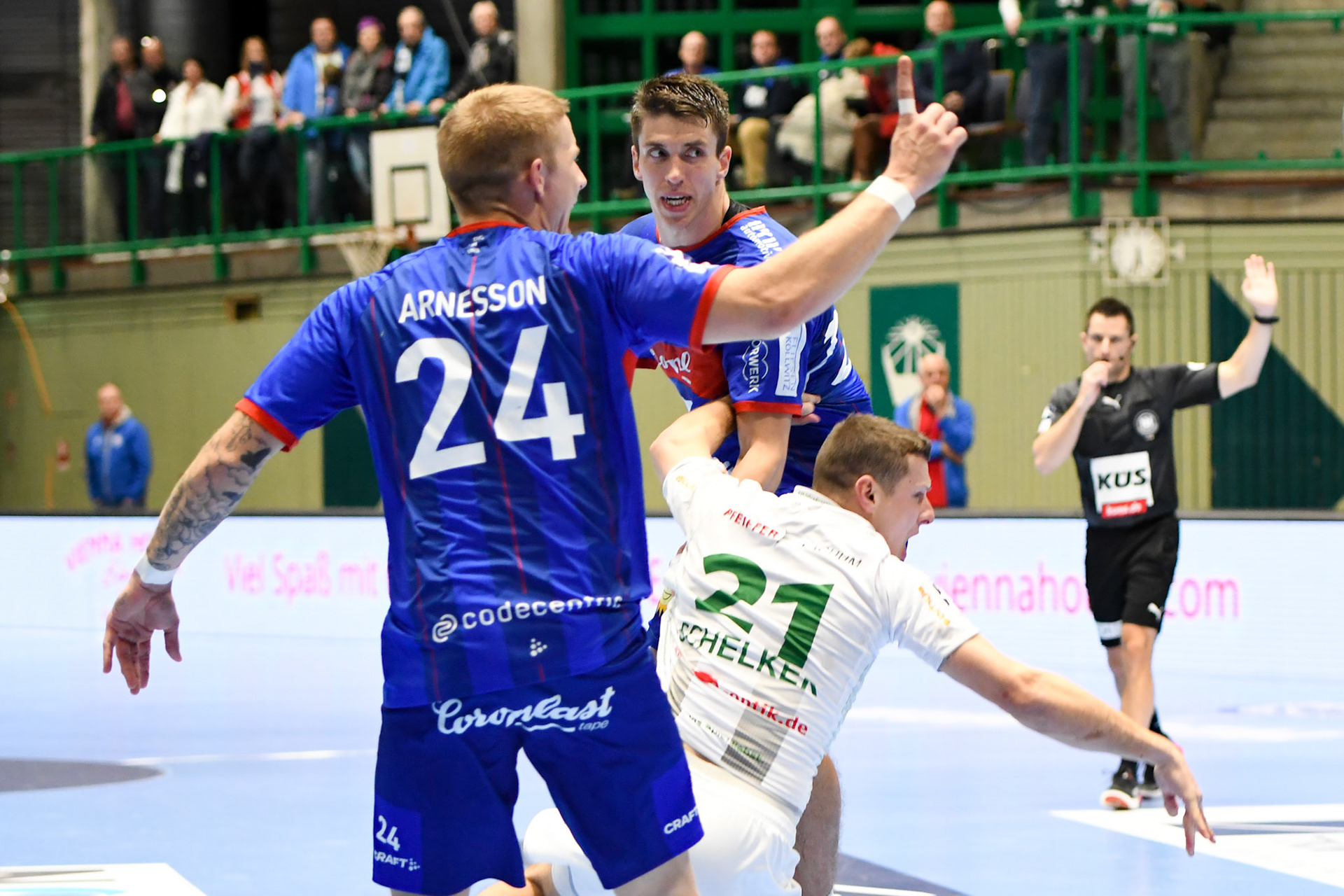 Jonas Schelker #21; Handball Bundesliga; BHC 06 - HSG Wetzlar 06.11.2022