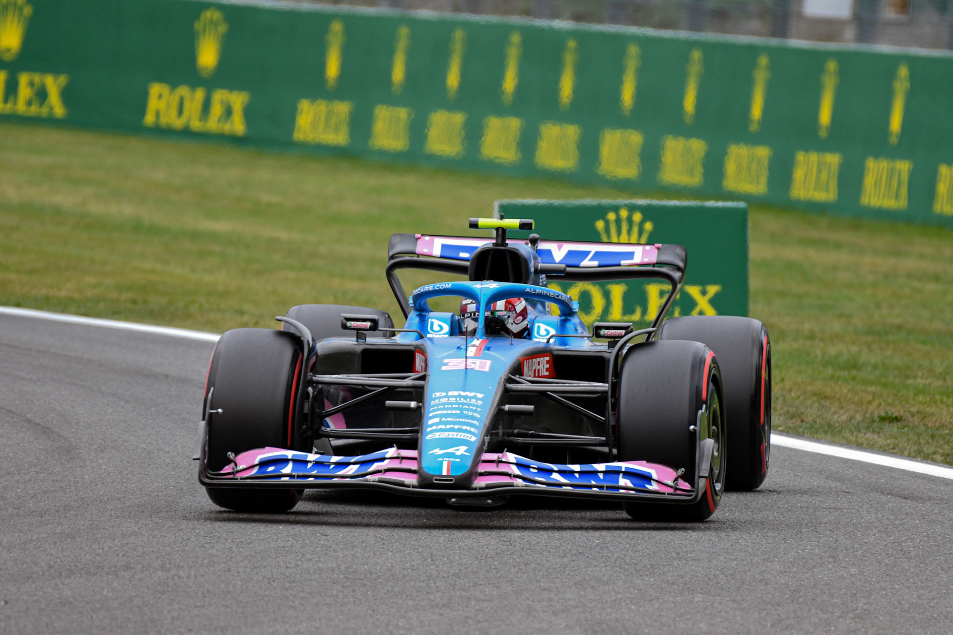 Esteban Ocon (FRA) Alpine F1 Team; Formel 1 GP Belgien. Samstag, 27.08.2022