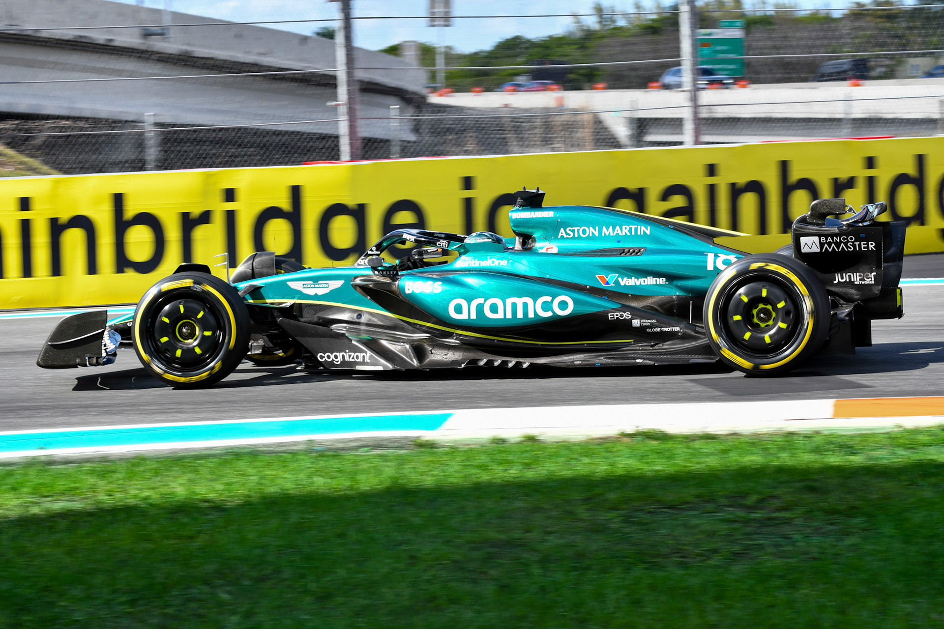 Lance Stroll #18, Aston Martin Aramco F1 Team; Formel 1 GP Miami / USA. 05.05.2024