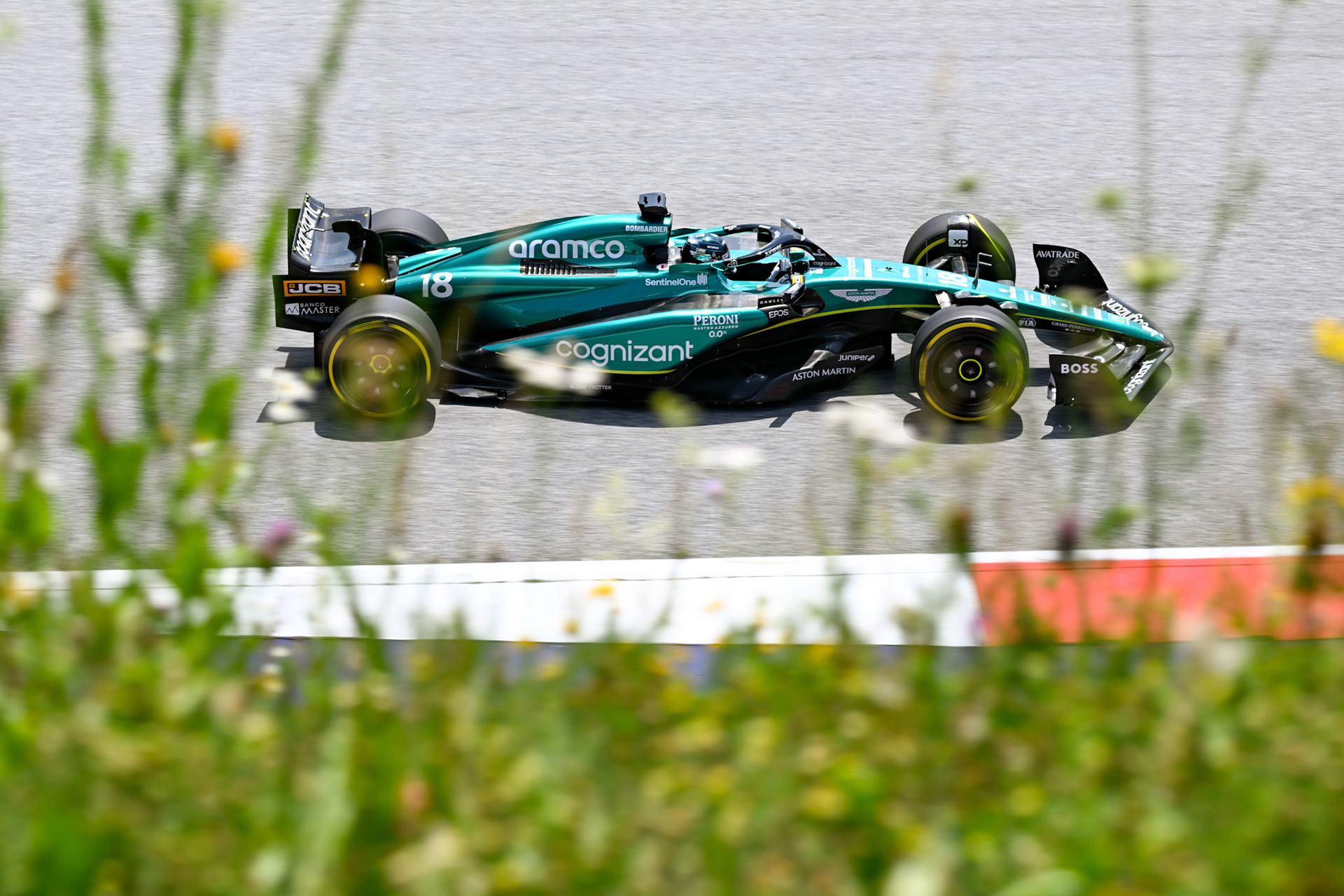 Lance Stroll (CAN) Aston Martin Formula One Team; Formel 1 GP Austria / Österreich. Freitag, 30.06.2023