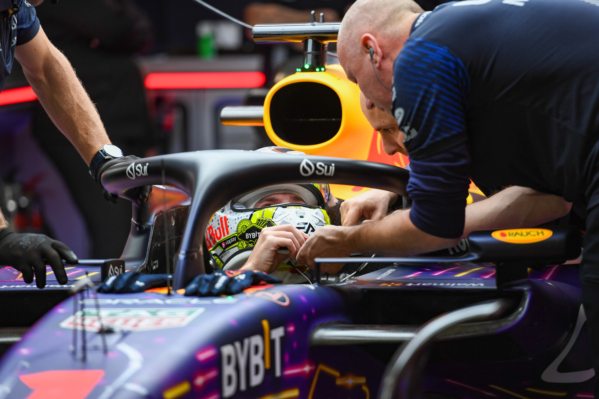 Max Verstappen (NED) Red Bull Racing;Formel 1 GP USA Las Vegas. Samstag 18.11.2023