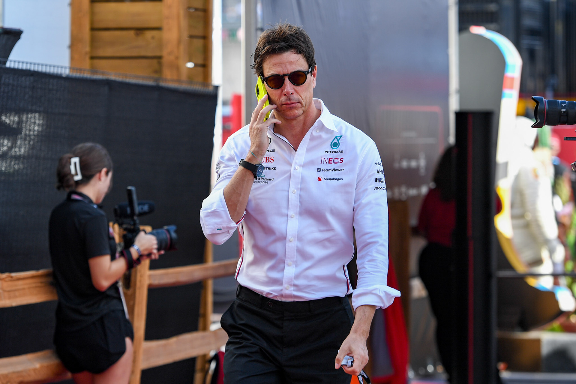 Toto Wolff (AUT) Mercedes AMG F1 Team;Formel 1 GP USA Austin Texas. Sonntag 22.10.2023