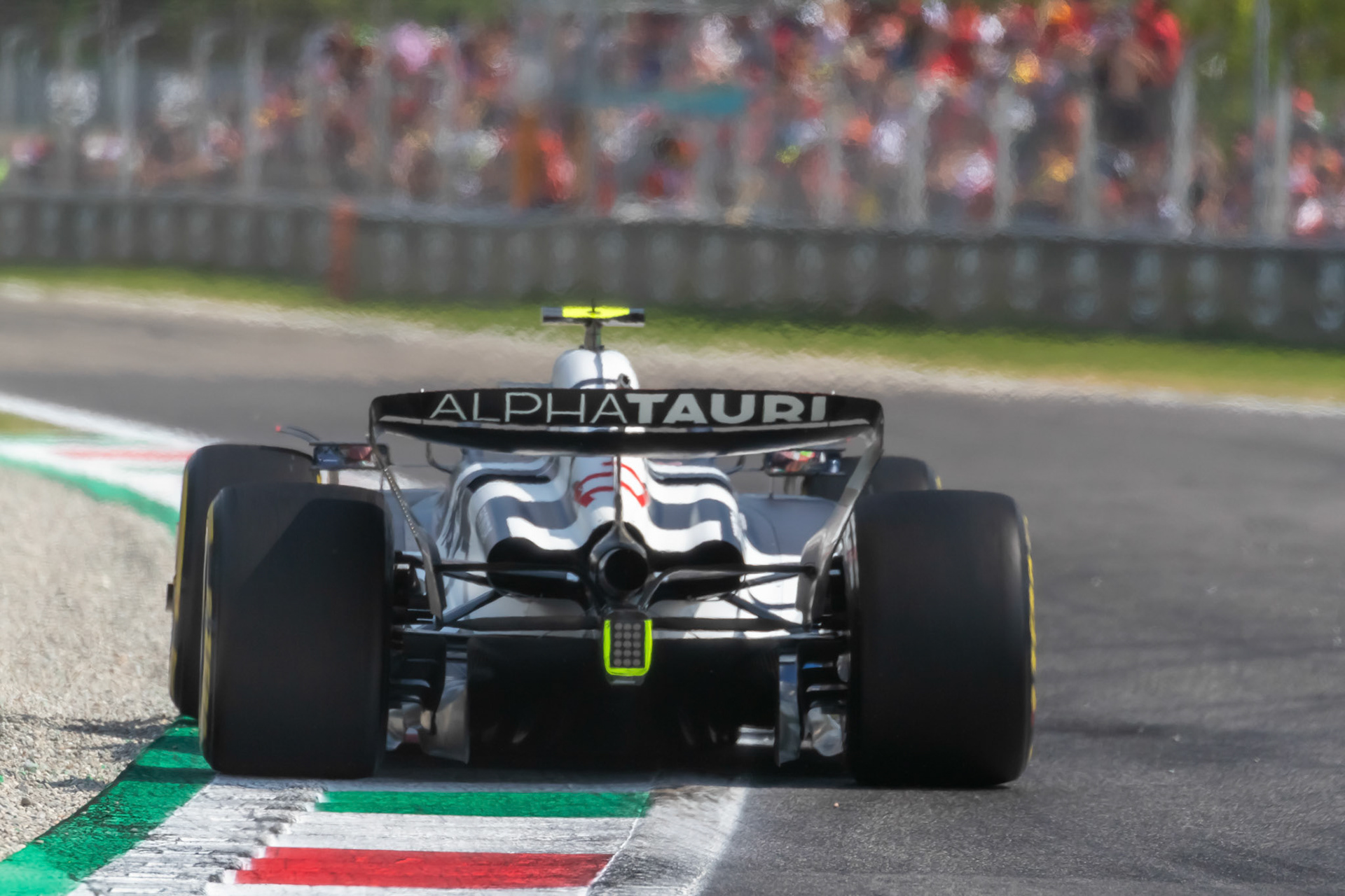 Yuki Tsunoda (JPN) Scuderia Alpha Tauri;Formel 1 GP Italien / Monza. Samstag, 02.09.2023