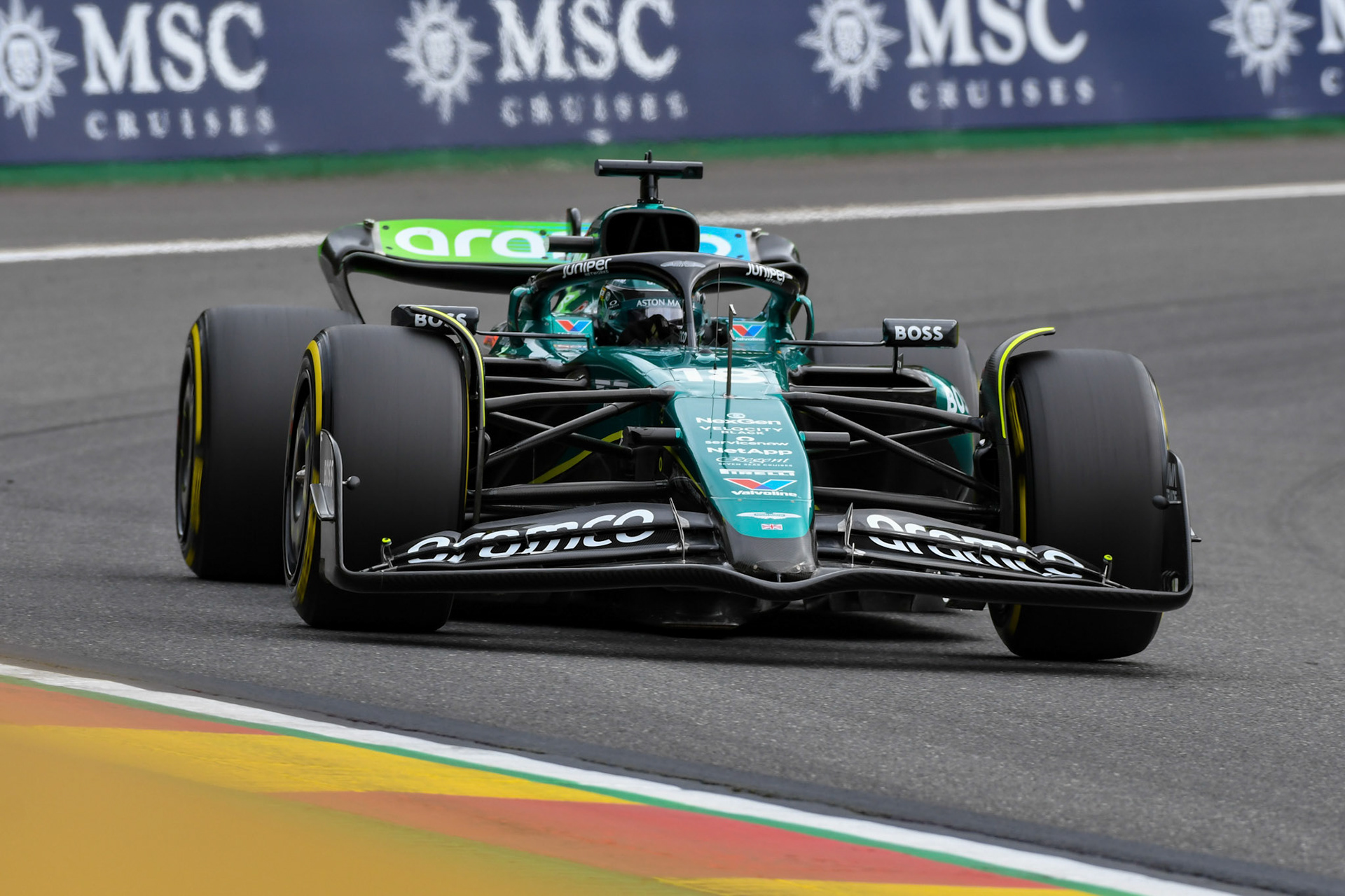 Lance Stroll #18, Aston Martin Aramco F1 Team;Formel 1 GP Spa / Belgien. Freitag, 26.07.2024