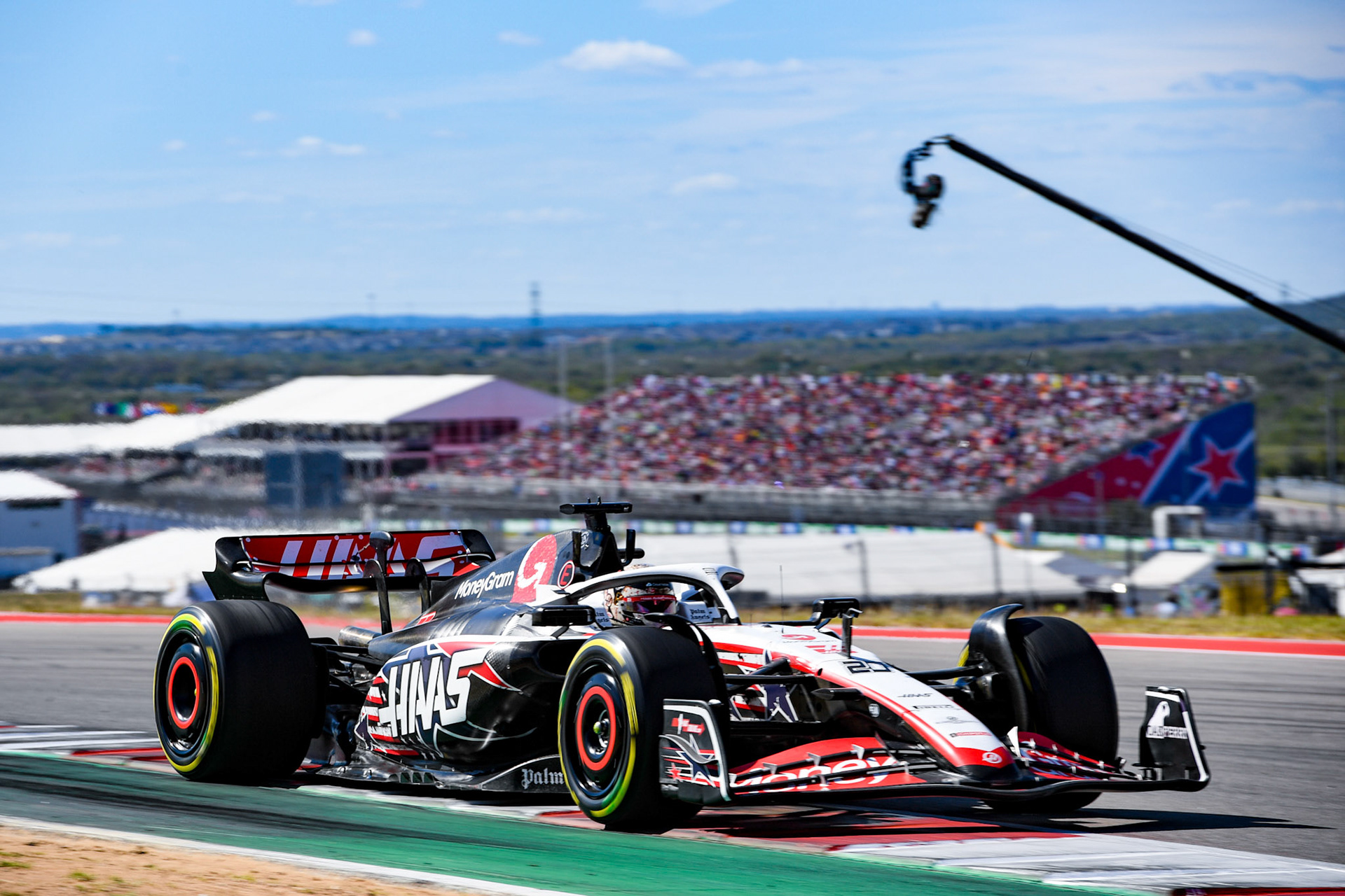 Kevin Magnussen (DEN) Haas F1 Team;Formel 1 GP USA Austin Texas. Sonntag 22.10.2023
