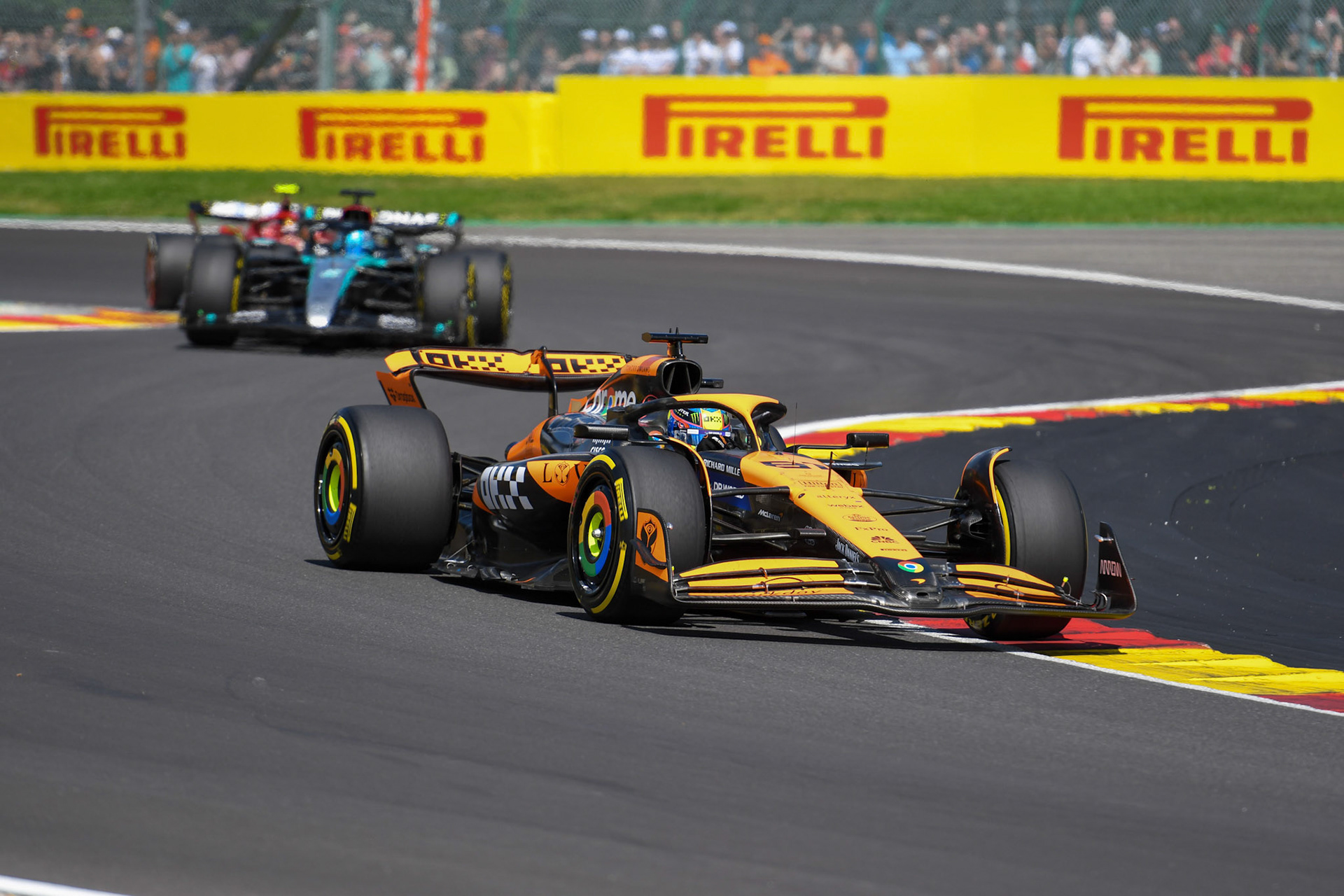 Oscar Piastri #81, McLaren Formula 1 Team;Formel 1 GP Spa / Belgien. Sonntag, 28.07.2024