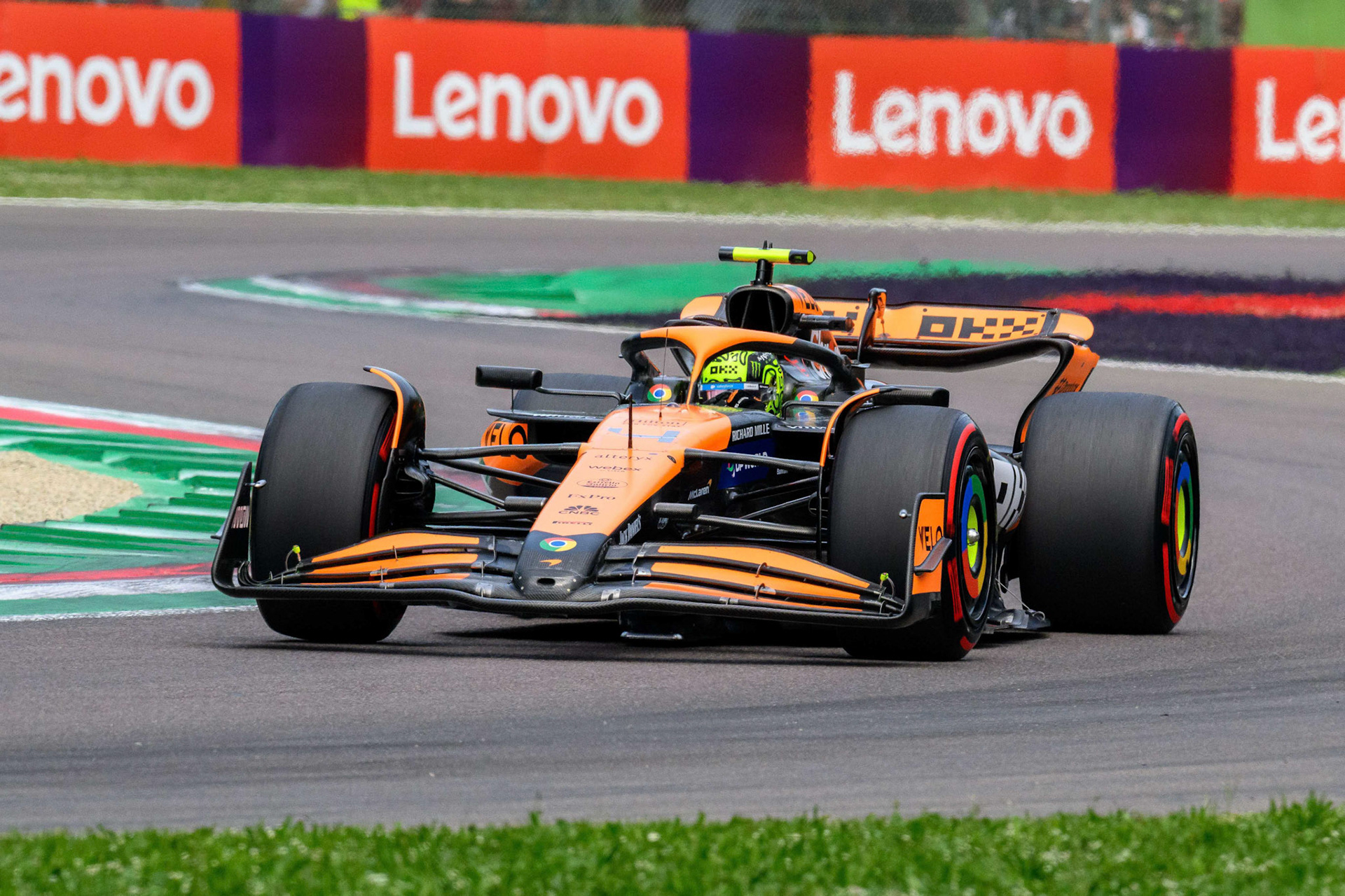 Lando Norris #4, McLaren Formula 1 Team; F1 GP Imola / Italien Sonntag, 19.05.2024