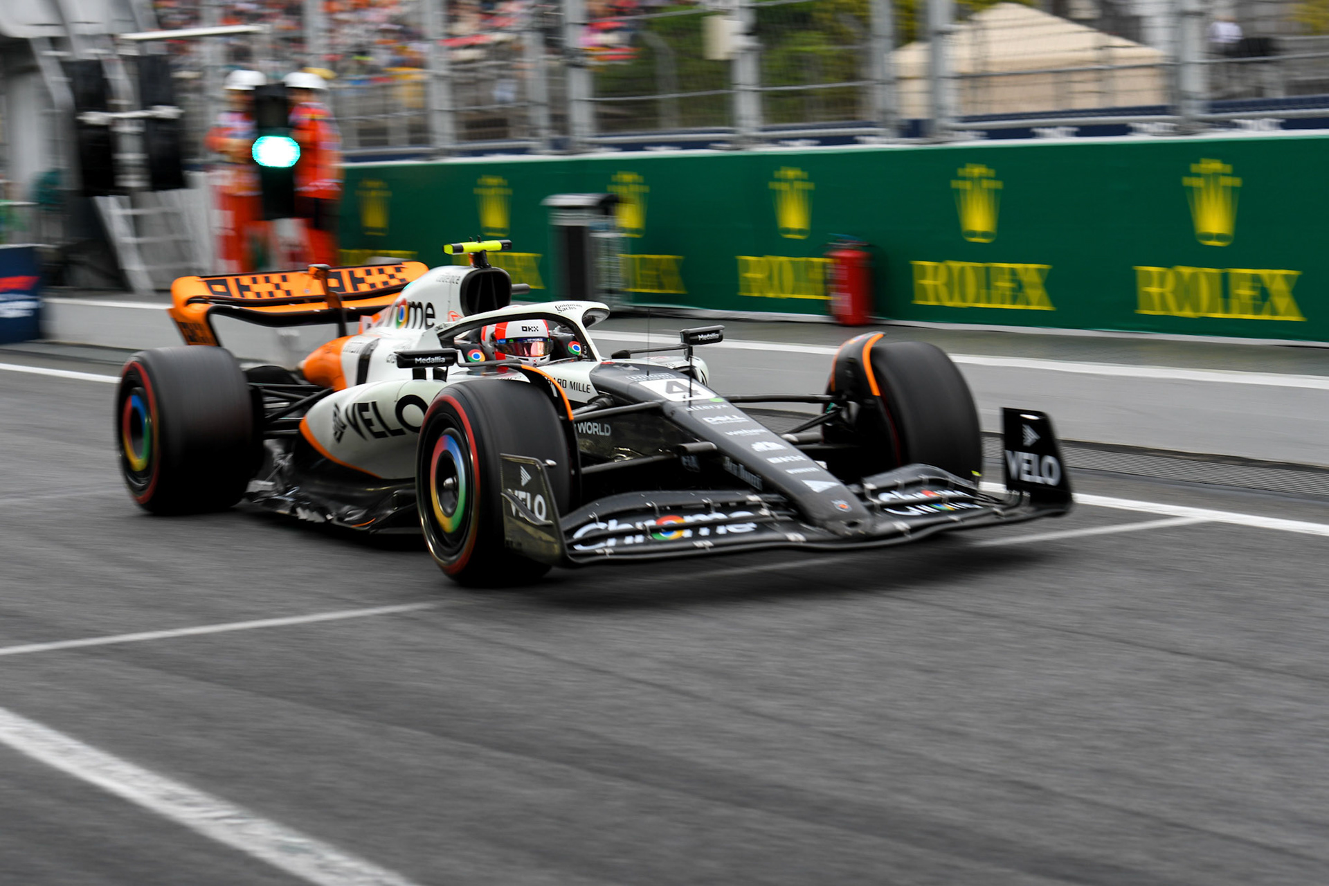 Lando Norris (GBR) McLaren F1 Team; Formel 1 GP Barcelona. Samstag 03.06.2023