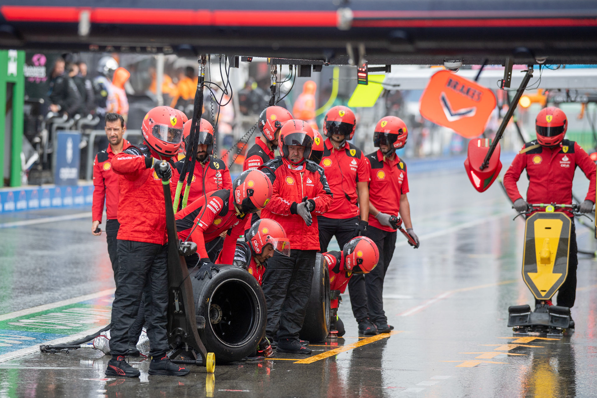 Scuderia Ferrari; Formel 1 GP Holland / Zandvoort. Samstag, 26.08.2023